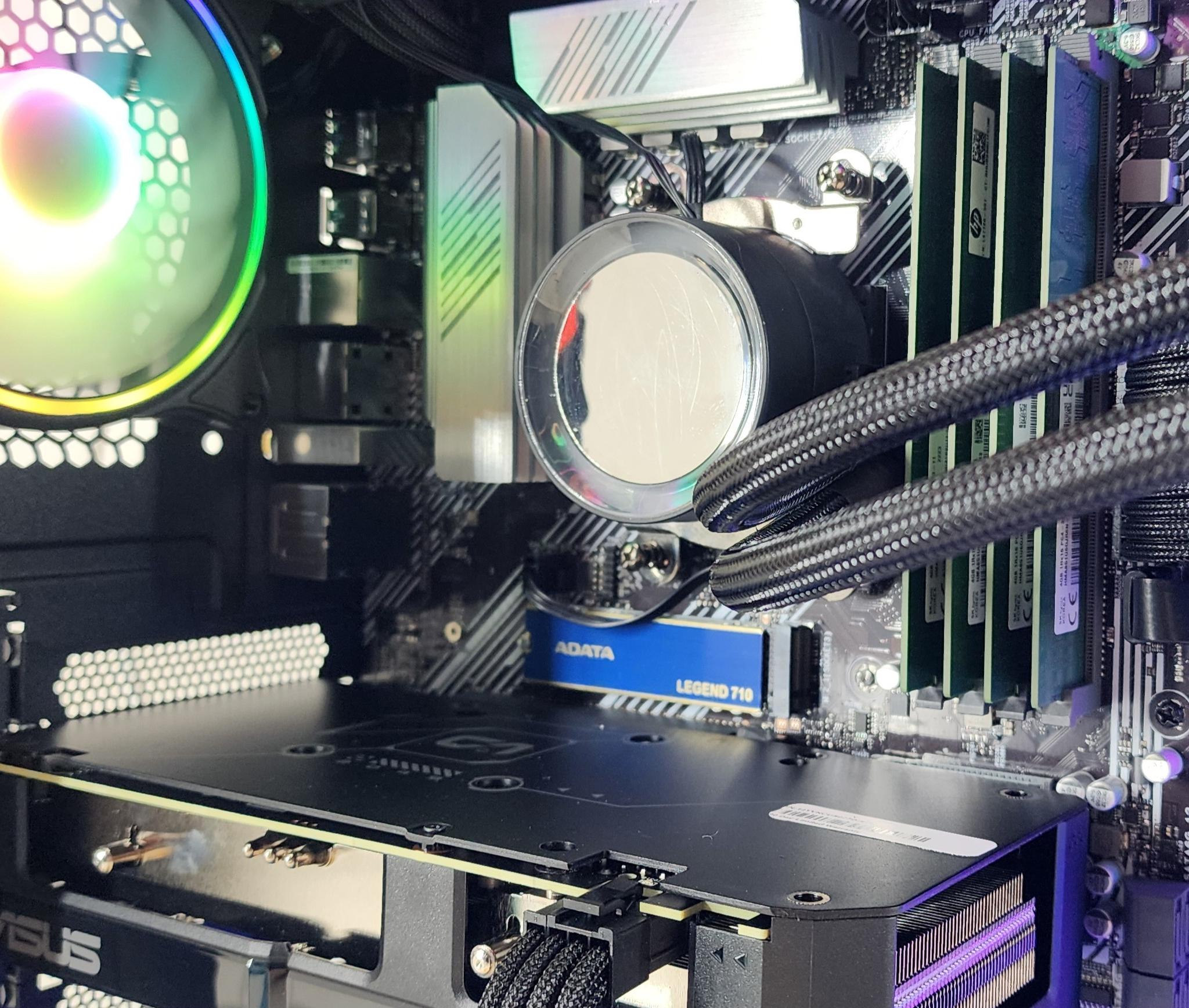 Gaming PC Ryzen 9 5900X 16GB RAM 1TB SSD RX 7600 XT 16GB Windows 11 Computer