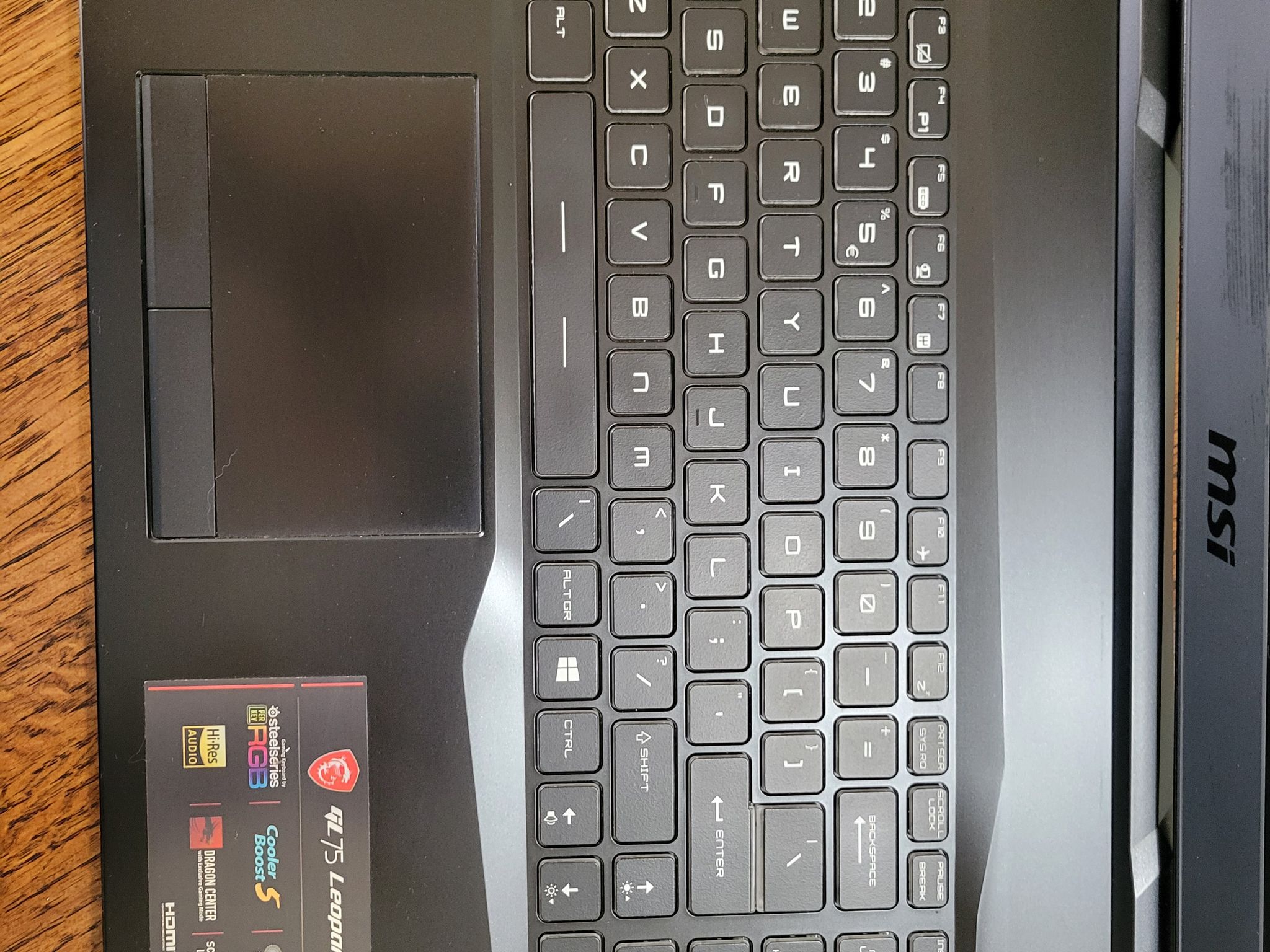 MSI GL75 Leopard
