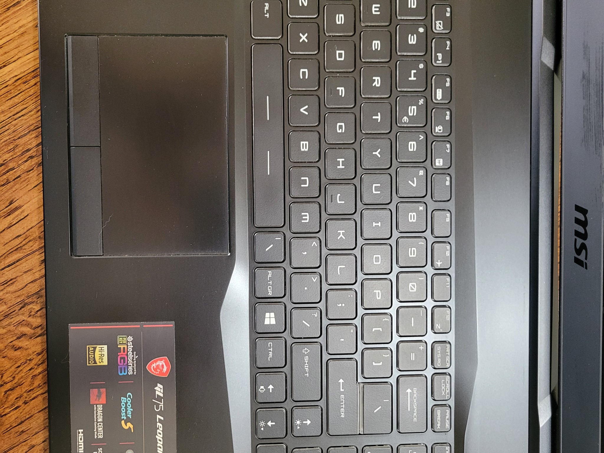 MSI GL75 Leopard