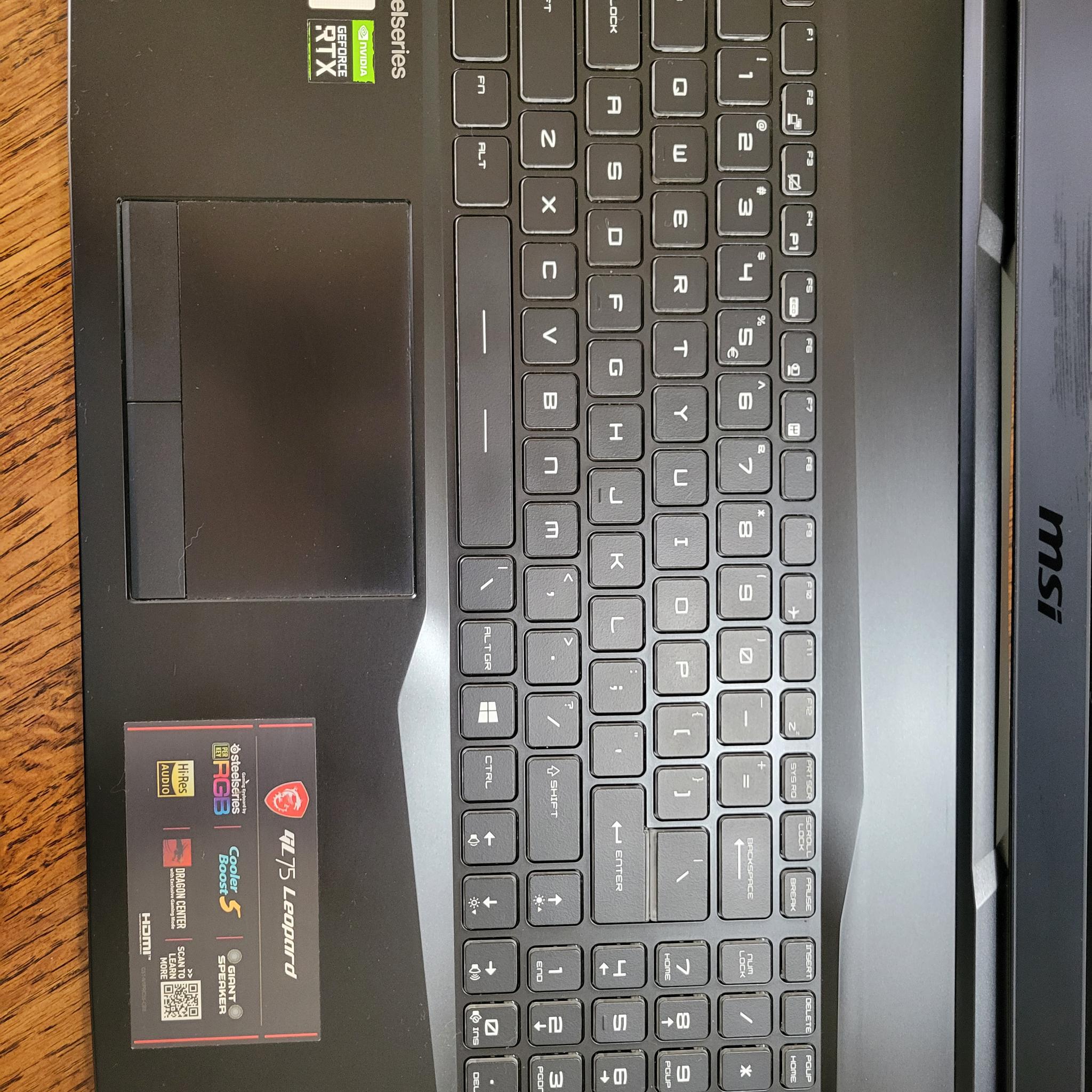 MSI GL75 Leopard