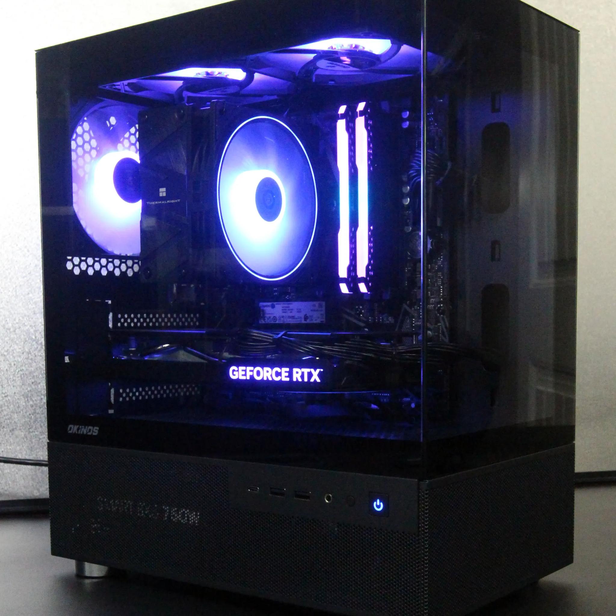 Custom Gaming PC / AMD Ryzen 5 5600X / RTX 4060 / 16GB / 1TB / Windows 10 Pro