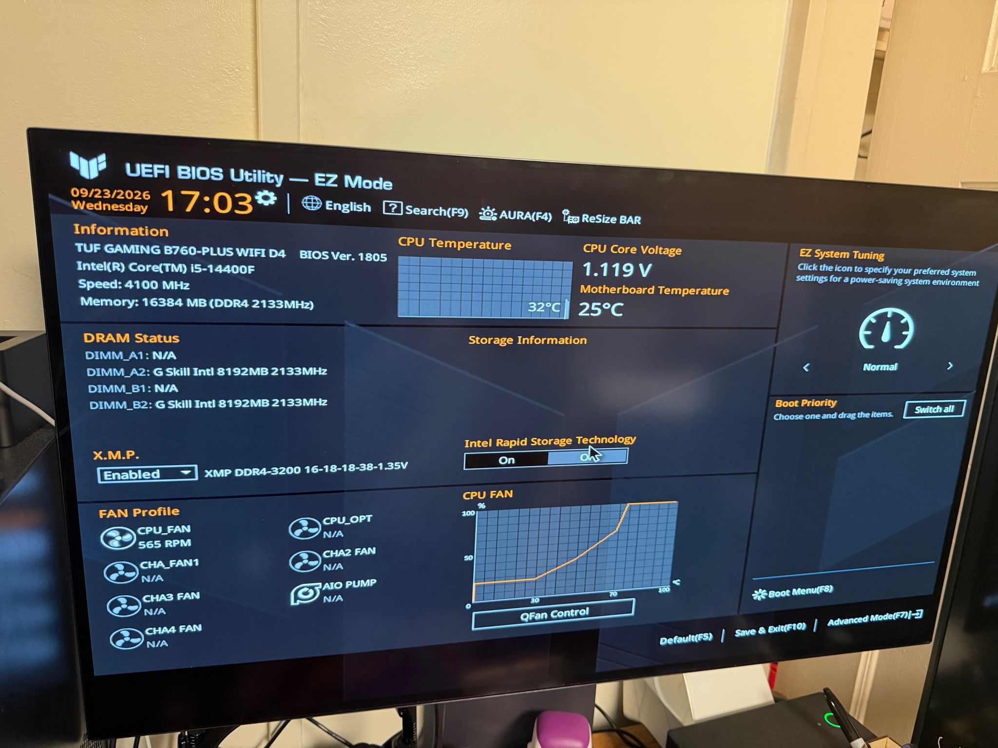ASUS TUF GAMING B760-PLUS WIFI D4