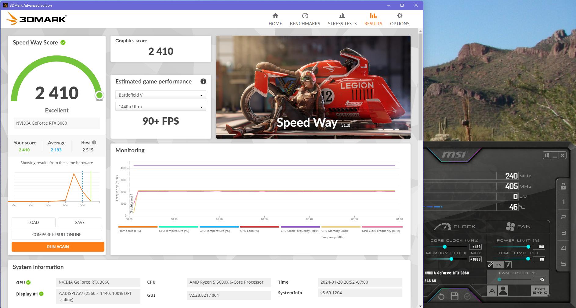 1440p/4k Gaming PC - Ryzen 5600X - EVGA RTX 3060 XC 12GB - 32GB RAM - 1.25 TB Storage