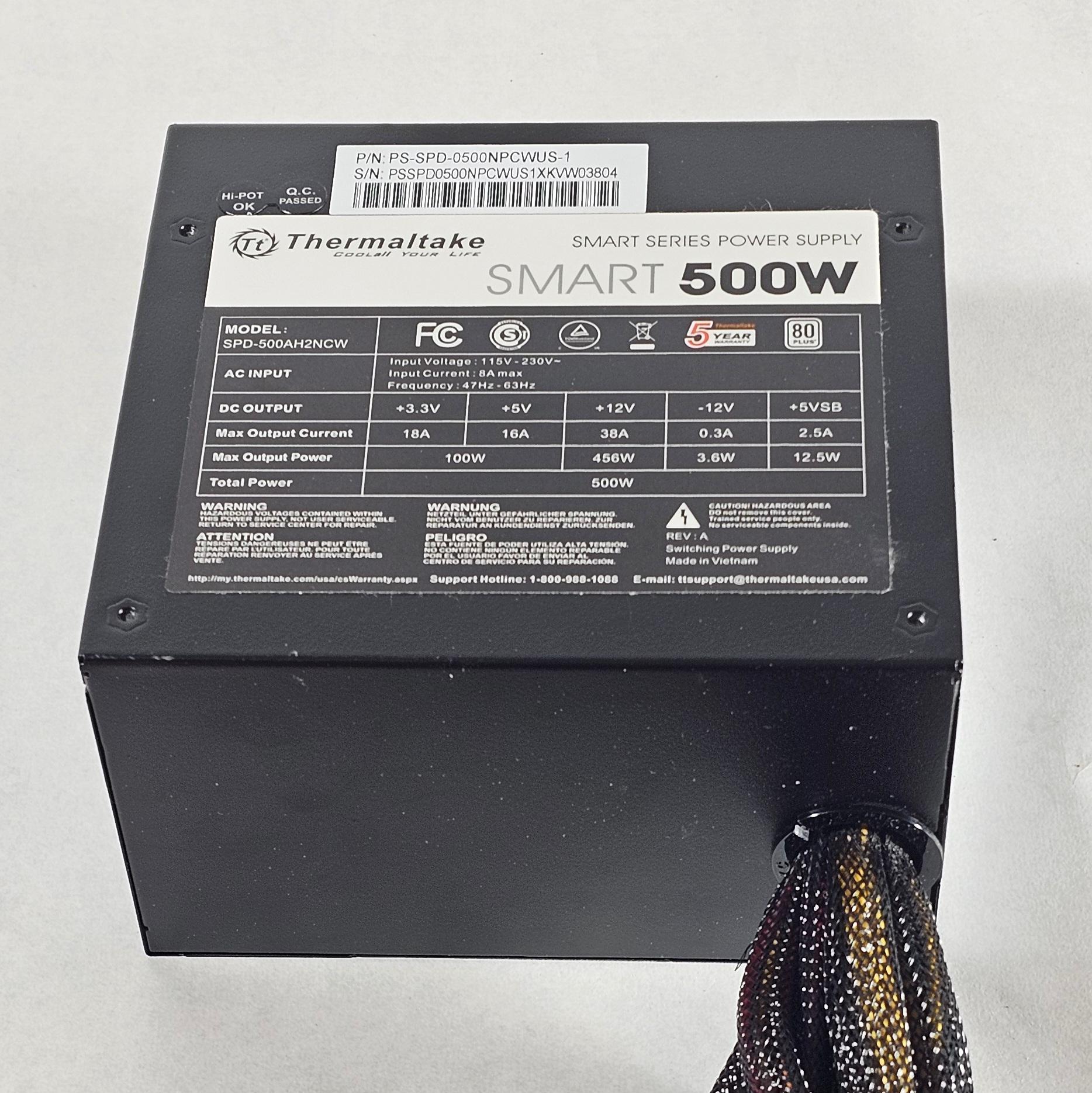 Thermaltake Smart Series 500W Power Supply