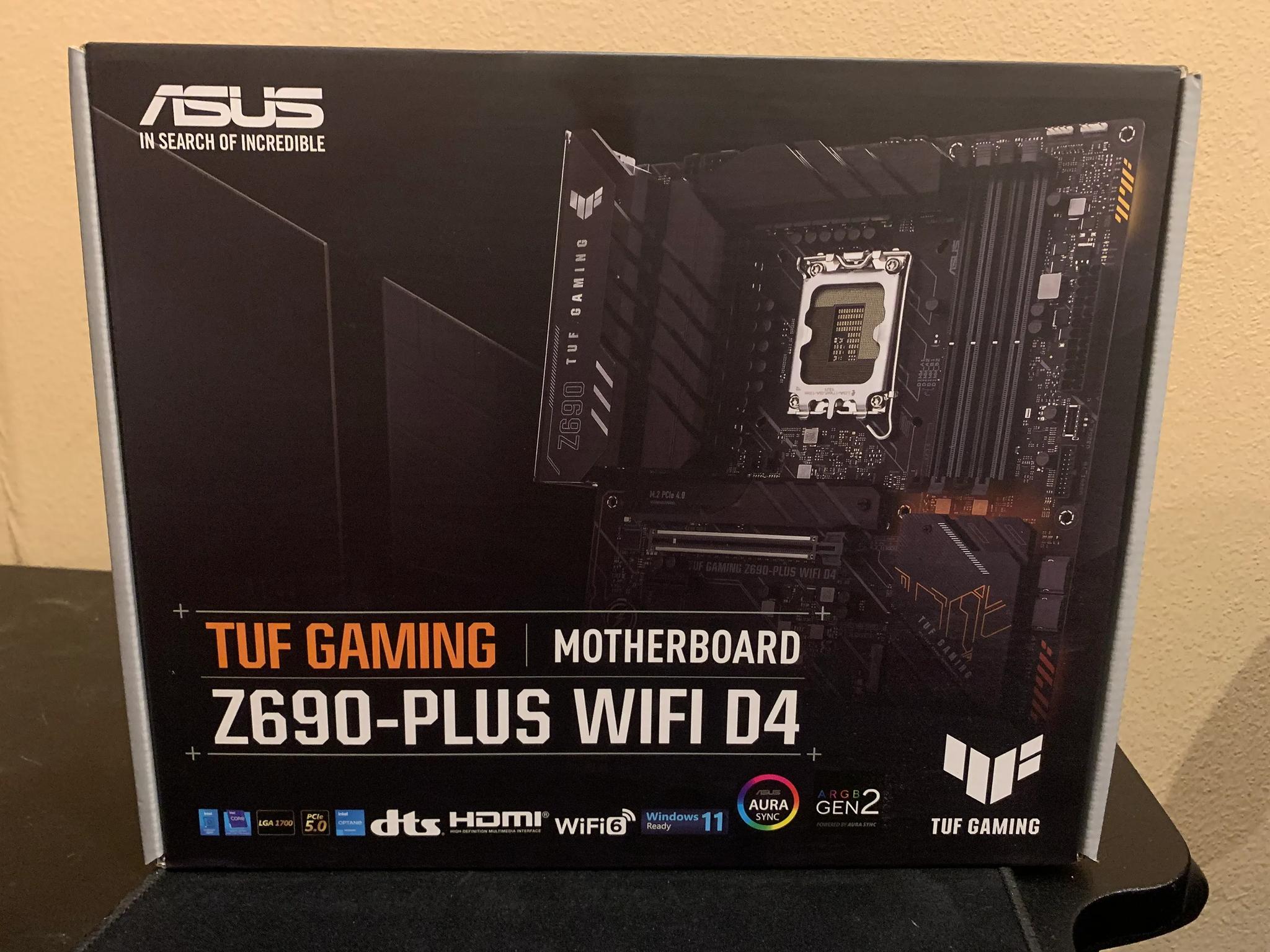 Act fast! BNIB/Sealed Asus TUF gaming z690-plus WIFI D4