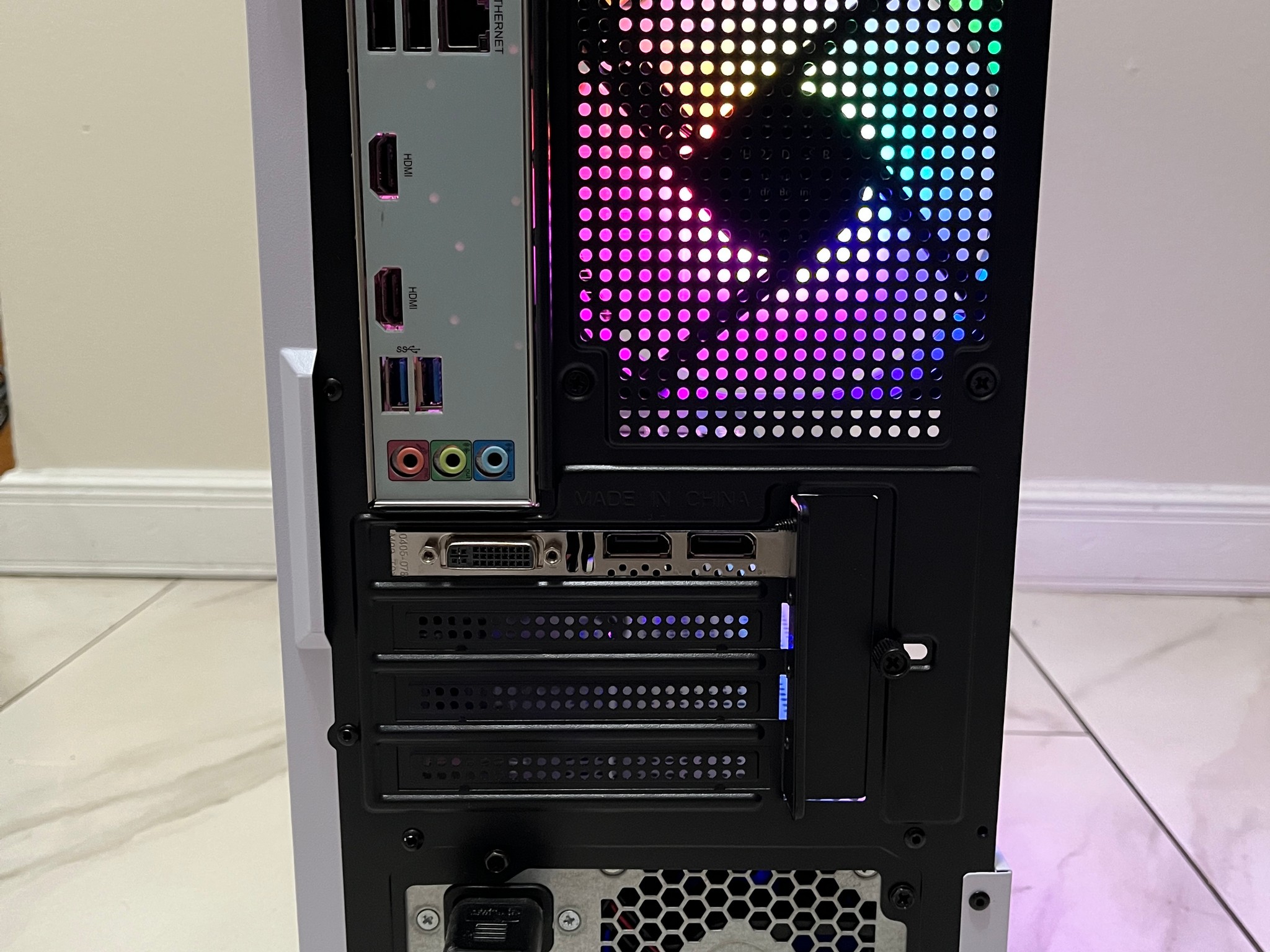 Budget Gaming PC - Intel i5-6400, NVIDIA 4GB GPU, 12GB RAM, 256GB SSD, w/ Wi-Fi & BT
