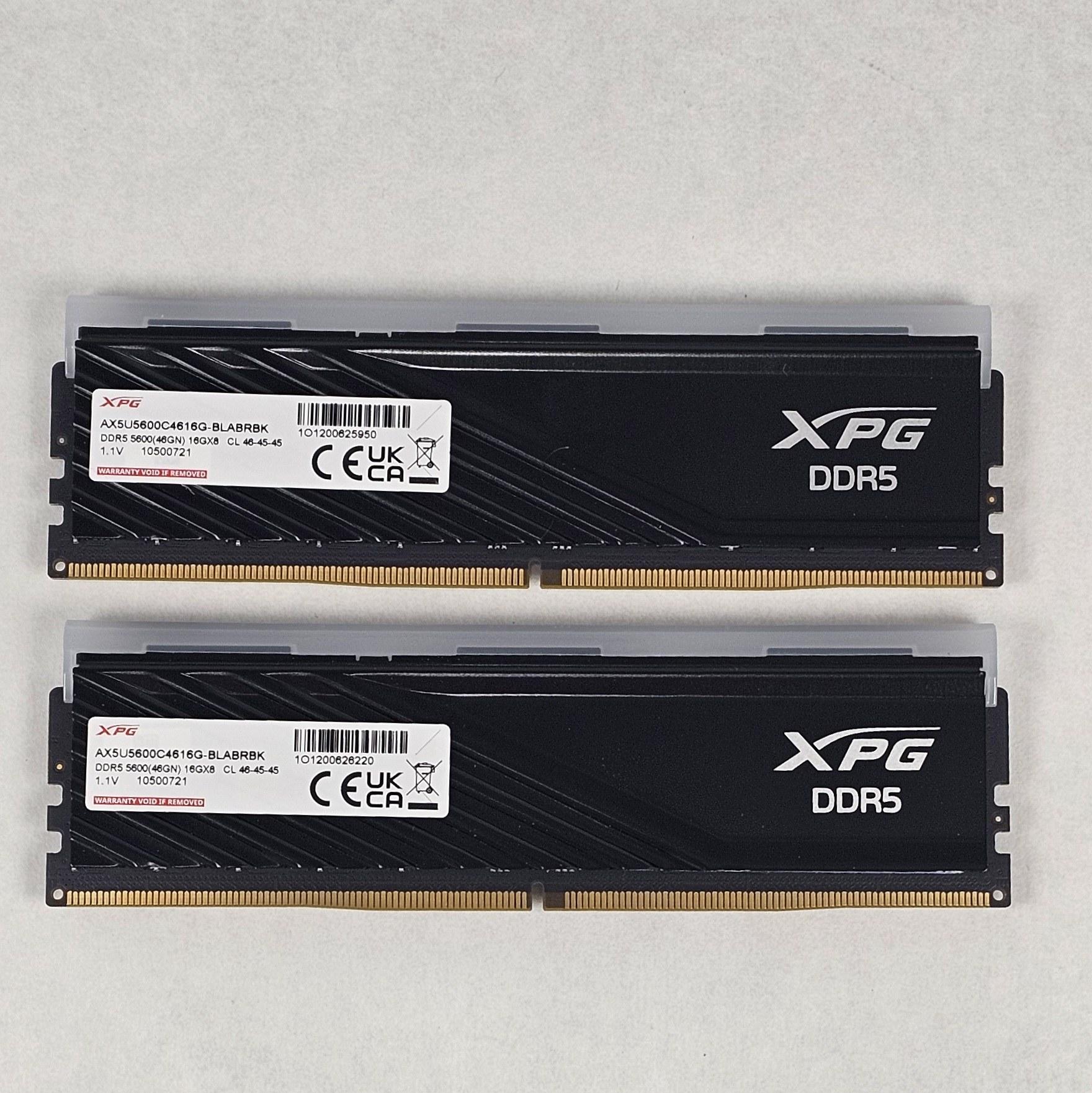 32GB DDR5 (2x16GB) CL46 5600MT/s ADATA XPG Lancer Blade RGB