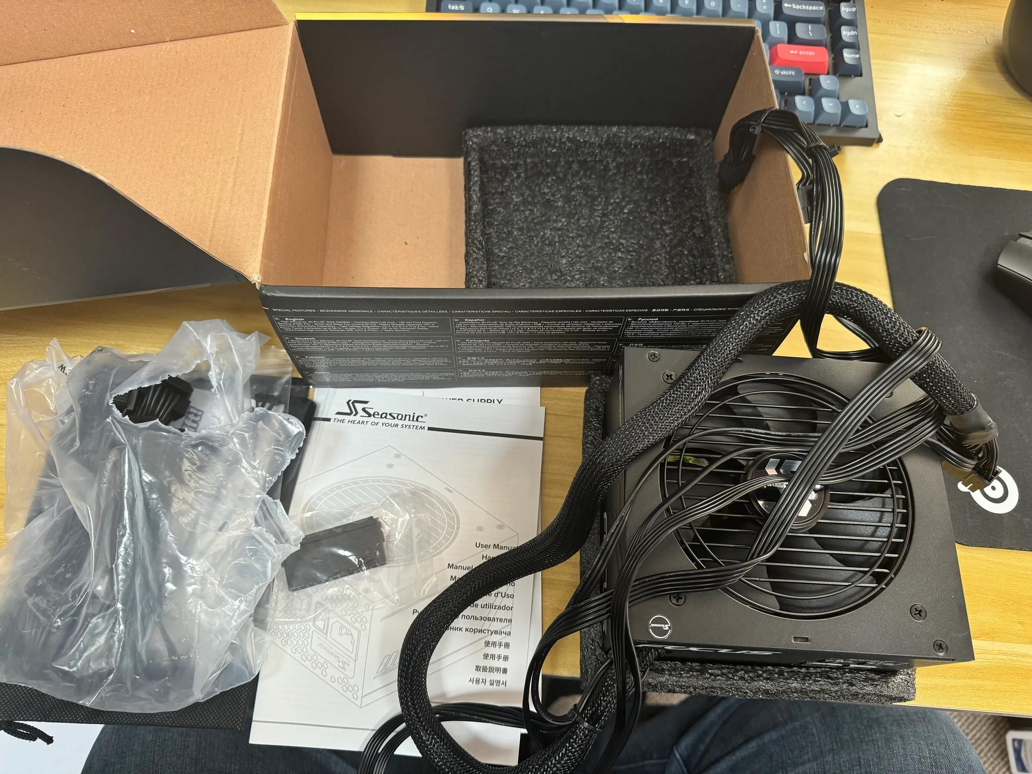 PSU - Seasonic FOCUS GM-650 SEMI-MODULAR