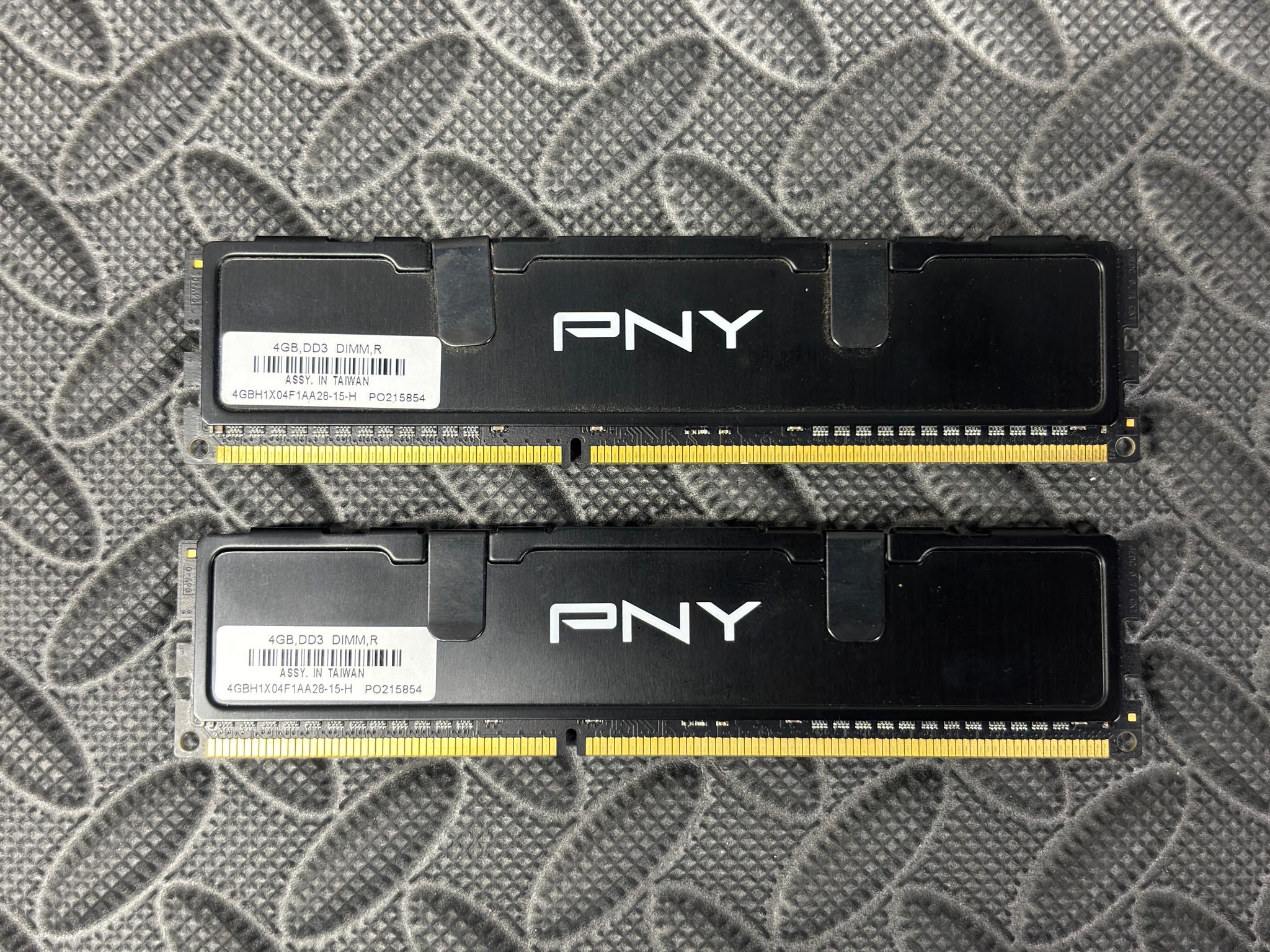 PNY XLR8 8GB (2x4GB) DDR3 1866MHz PC3-14900 Desktop RAM Tested Working