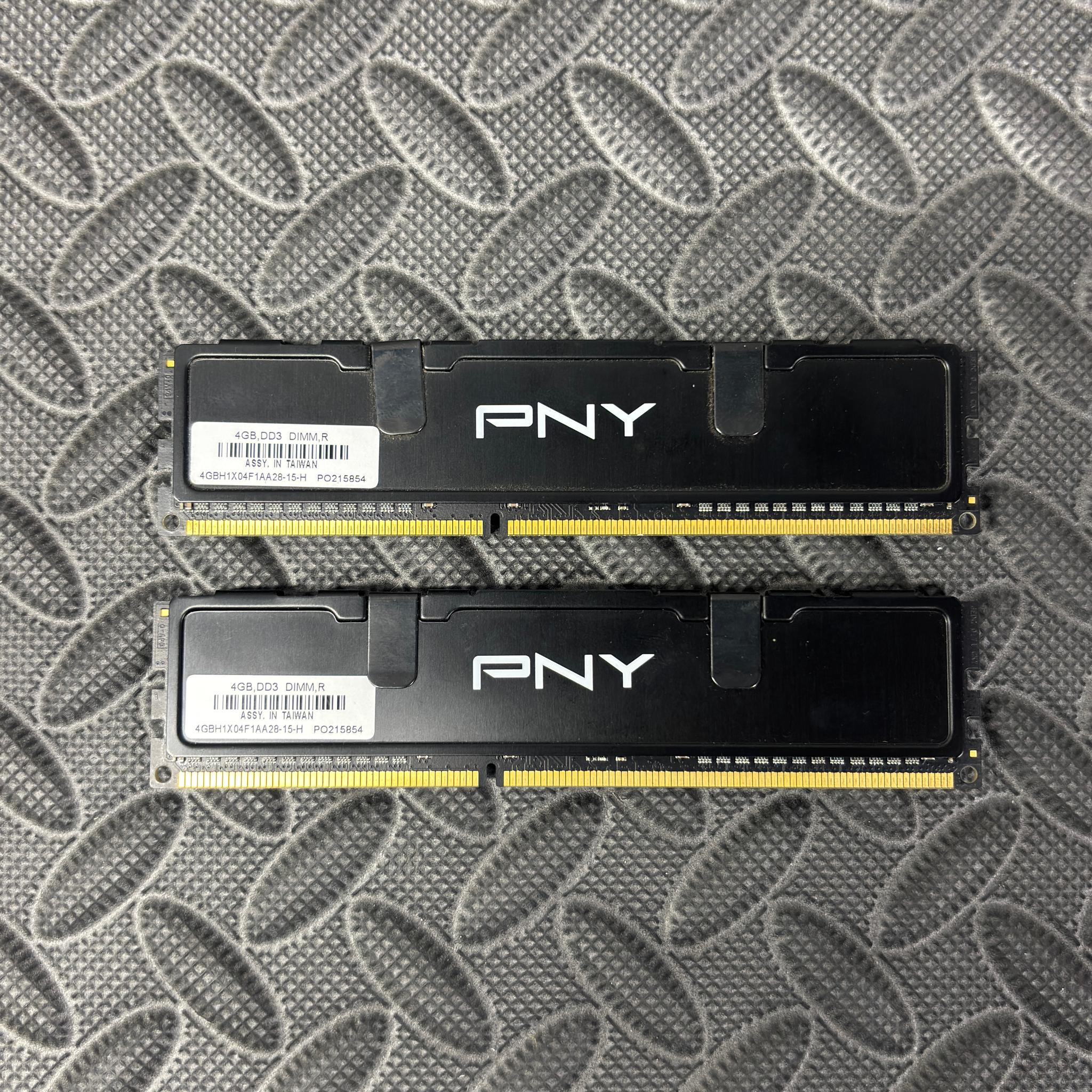 PNY XLR8 8GB (2x4GB) DDR3 1866MHz PC3-14900 Desktop RAM Tested Working