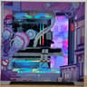 Gaming PC Ryzen 7 7700 16GB RAM 1TB SSD RX 7800 XT 16GB Windows 11 PINK Computer