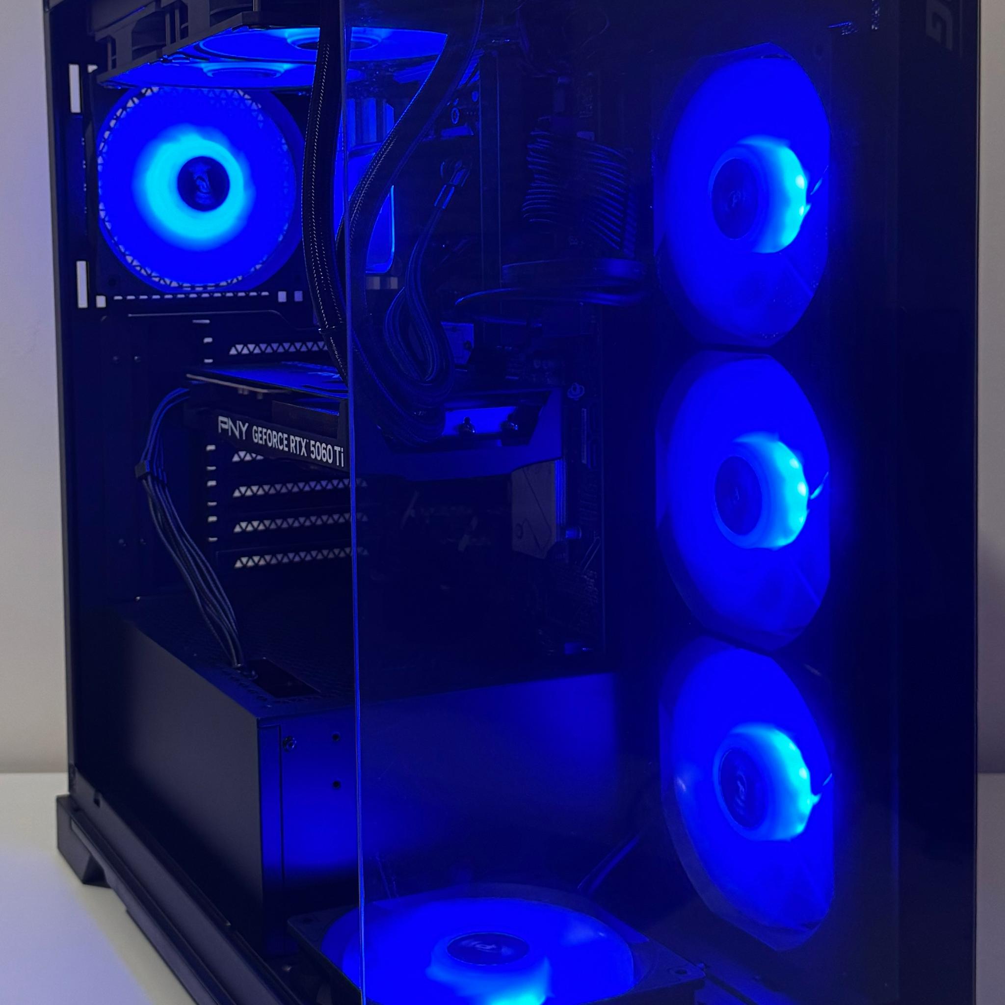AMD X3D Ryzen 5 7500X3D 32GB DDR5 RAM GeForce RTX 5060 Ti 1TB Gen5 NVMe SSD Corsair 850W Gaming PC