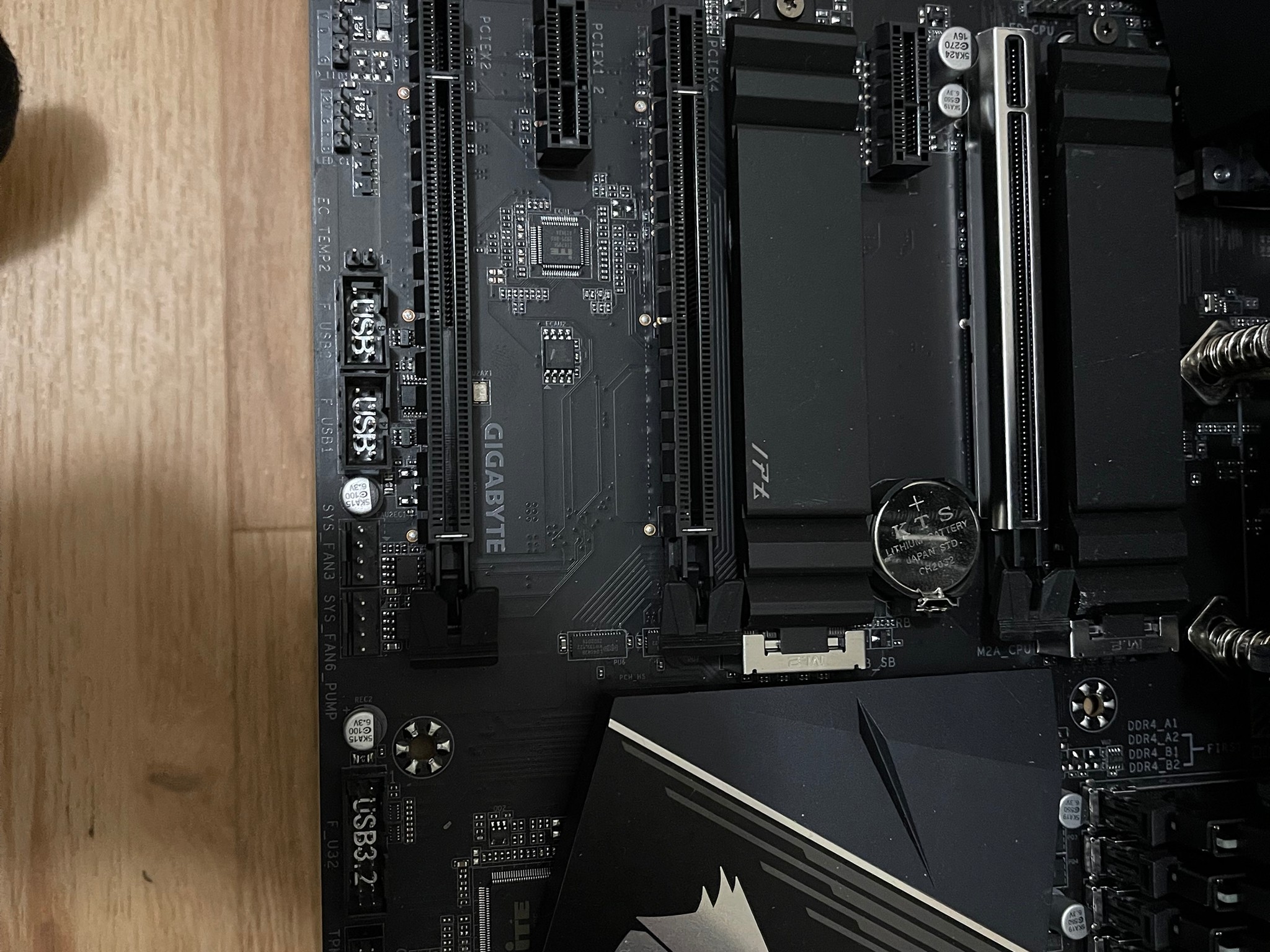 GIGABYTE B550 AORUS PRO AC With Ryzen 1700x, 32GB Ram