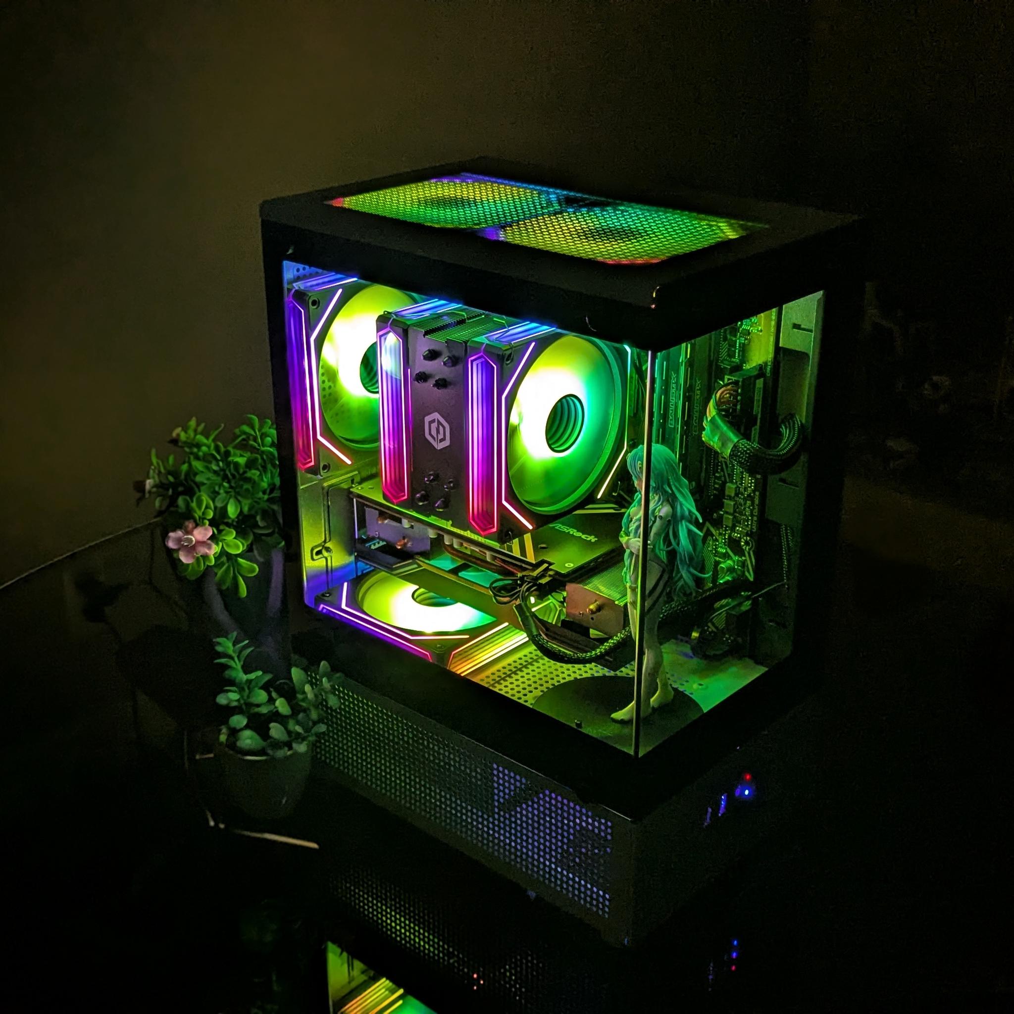 The Aesthetic White & Black | Ryzen 5 CPU + RX 5600XT GPU | 16GB RAM | 512GB SSD