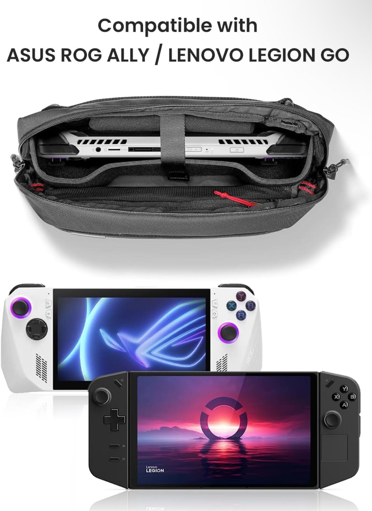tomtoc Carrying Case for Steam Deck/Steam Deck OLED/ASUS ROG Ally, Storage Portable BaG