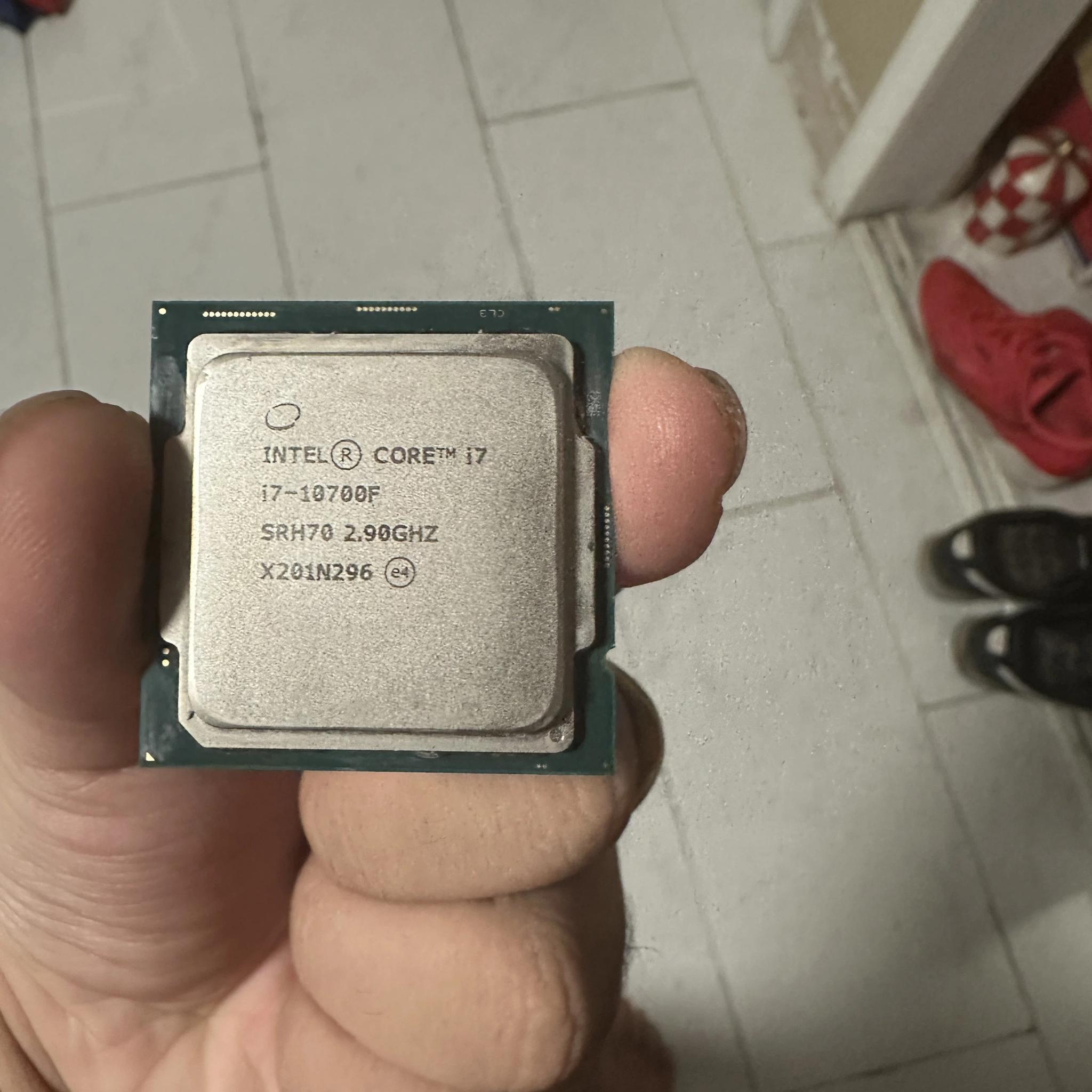Intel i7-10700F + Stock Cooler up for sale!