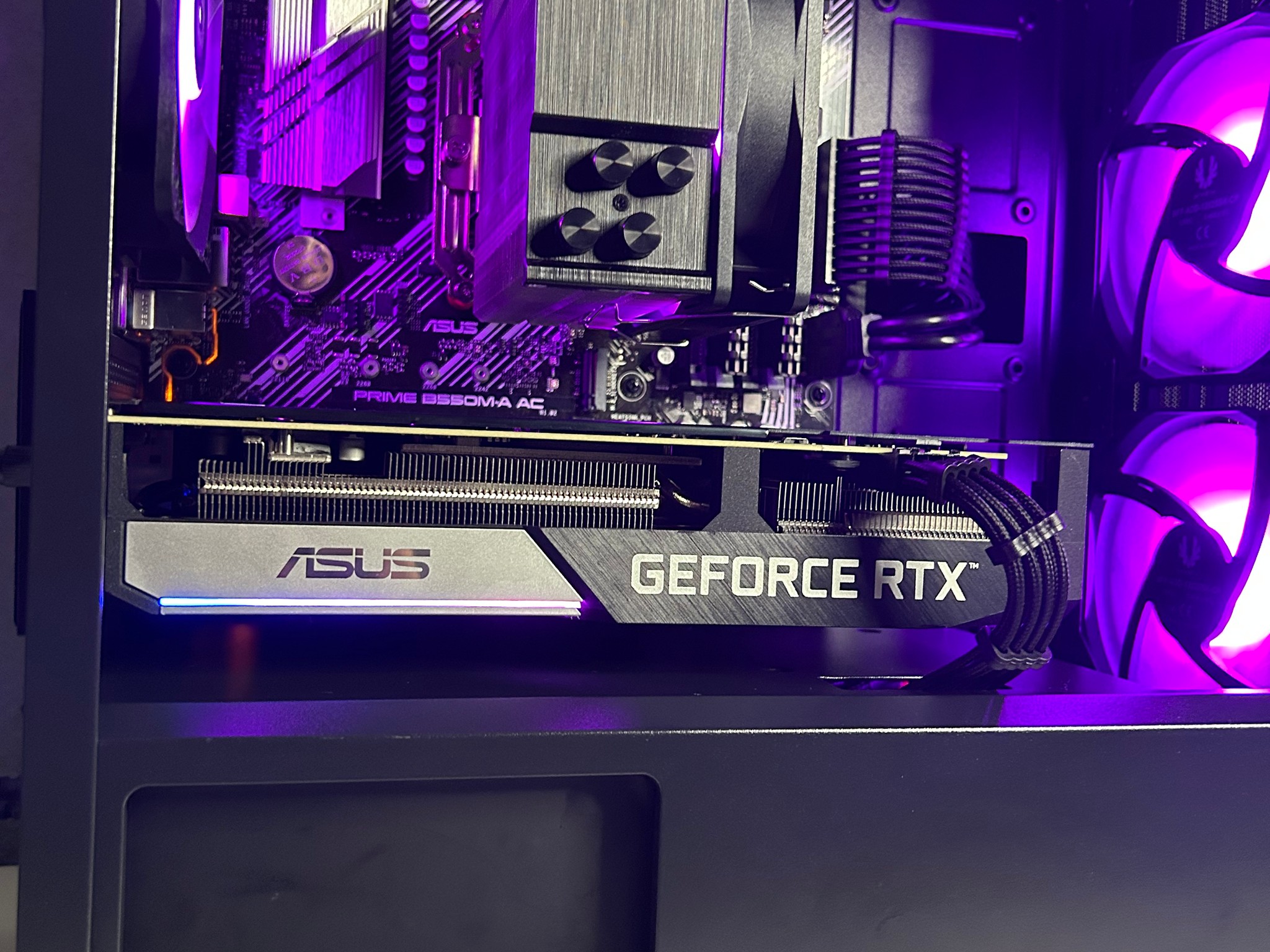 🥷😈 🥷| Asus Dual RTX 3060 Ti | Ryzen 5 5600 | Corsair Vengeance 16GB 3200Mhz | 1TB NVME 
