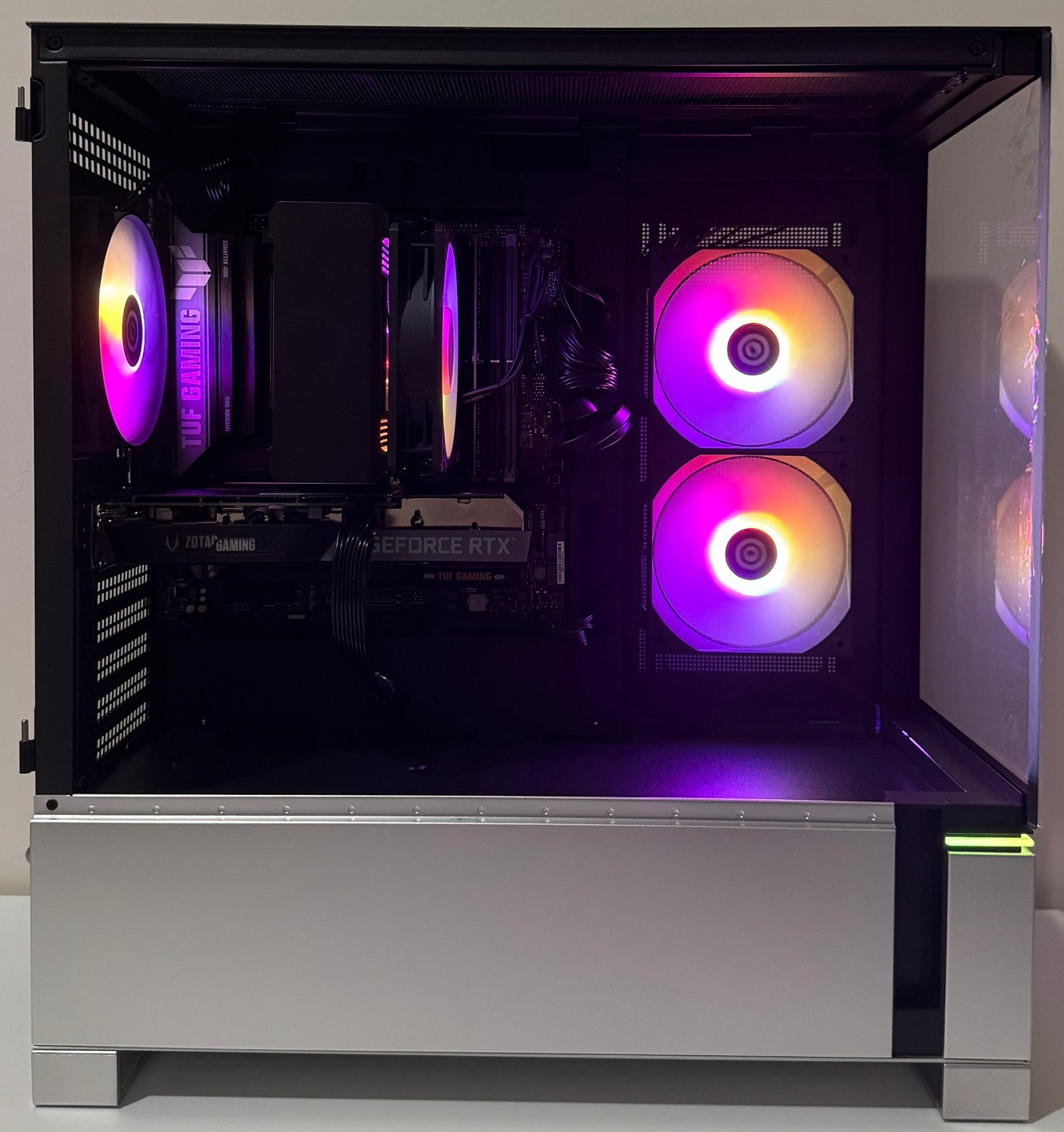 Intel Core Ultra 5 225F 32GB DDR5 GeForce RTX 3060 12GB 1TB NVMe SSD ASUS TUF GAMING B860M-PLUS WIFI