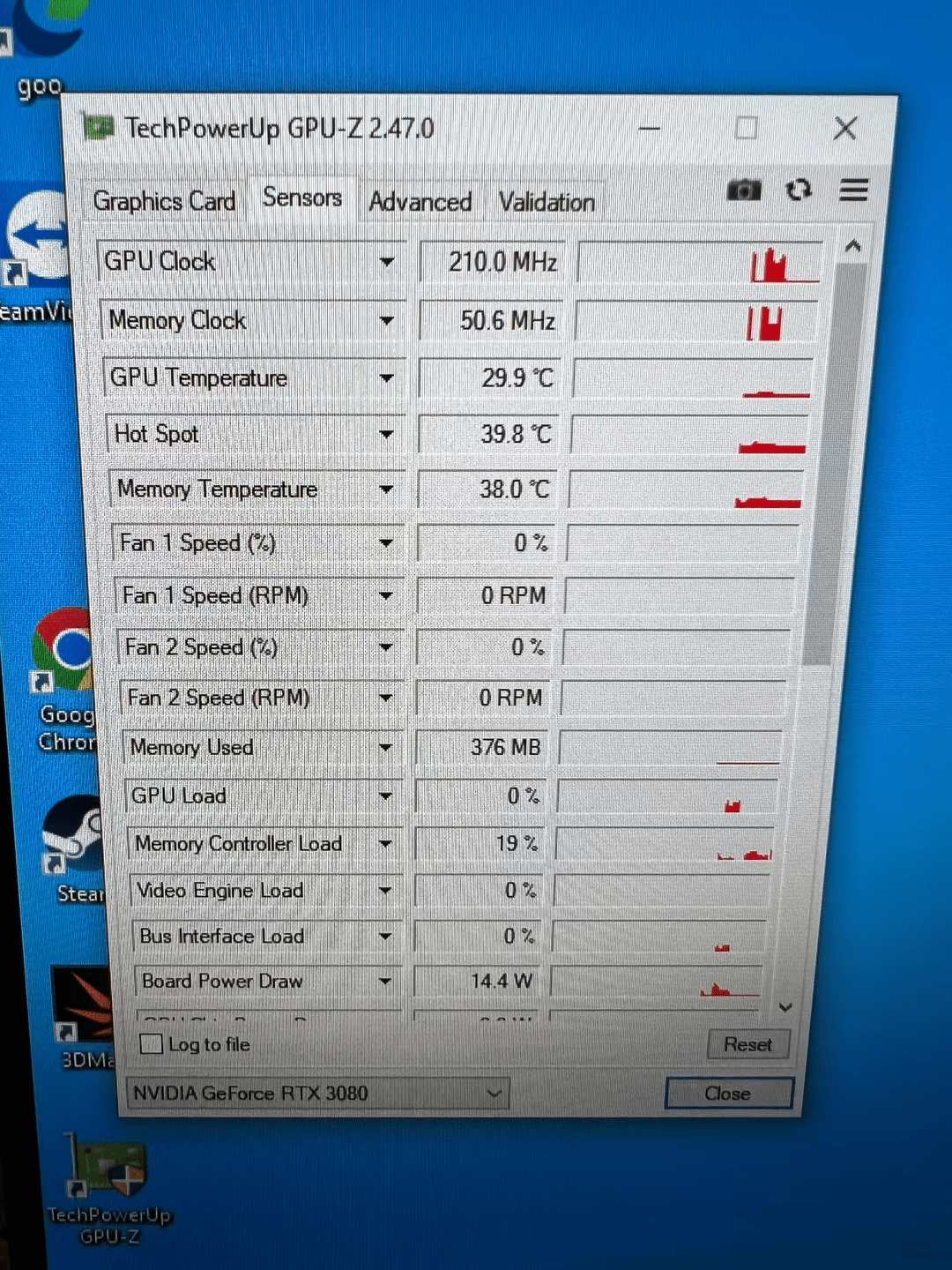 EVGA - GeForce RTX 3080 XC3 ULTRA GAMING 10GB (FHR)