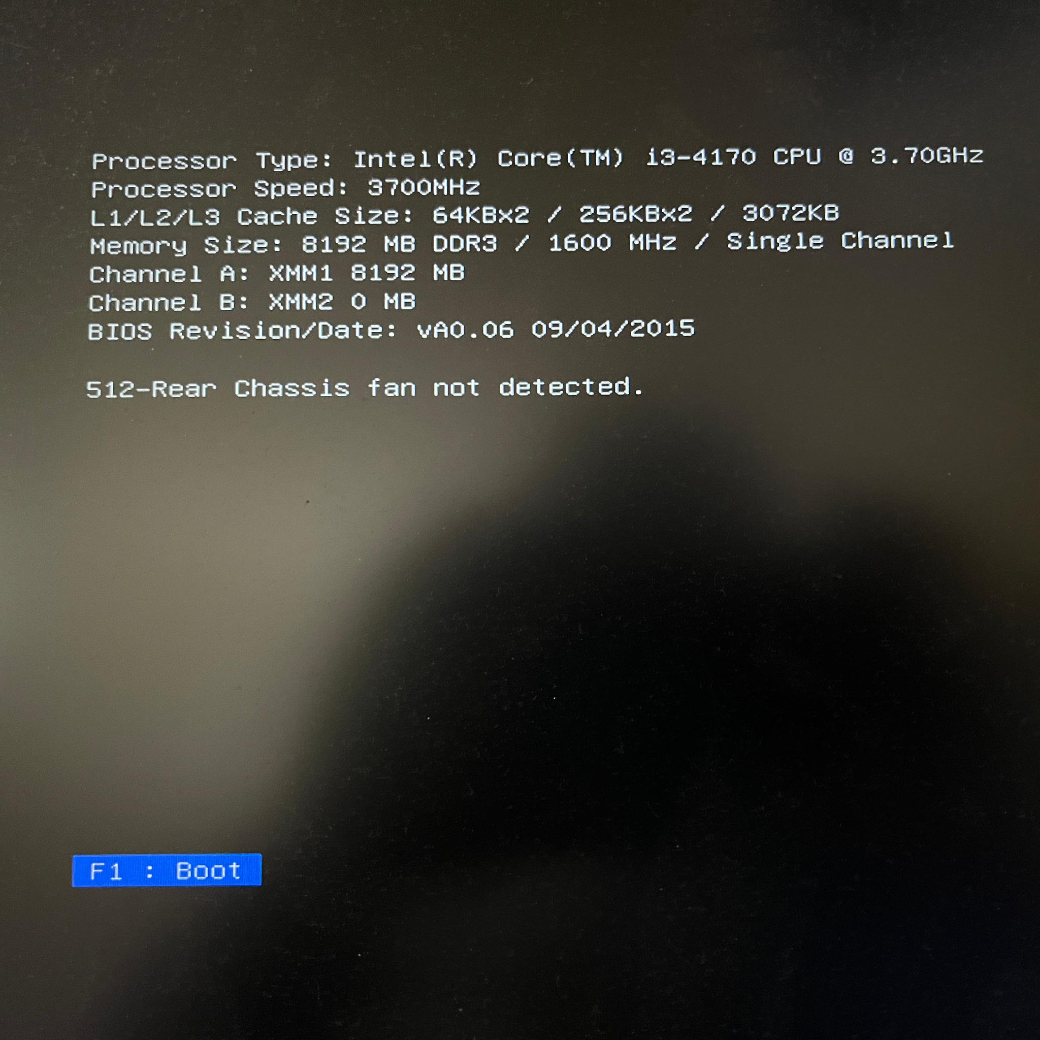 Budget Starter PC – i3‑4170, 8GB RAM, 160GB HDD, Wi‑Fi, BT, Win10 LTSC 2021