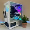 🧊Custom Built White RGB Gaming PC🧊| GTA 1070 Ti, Ryzen 5, Win11, 1TB SSD | Fortnite, CoD, more!