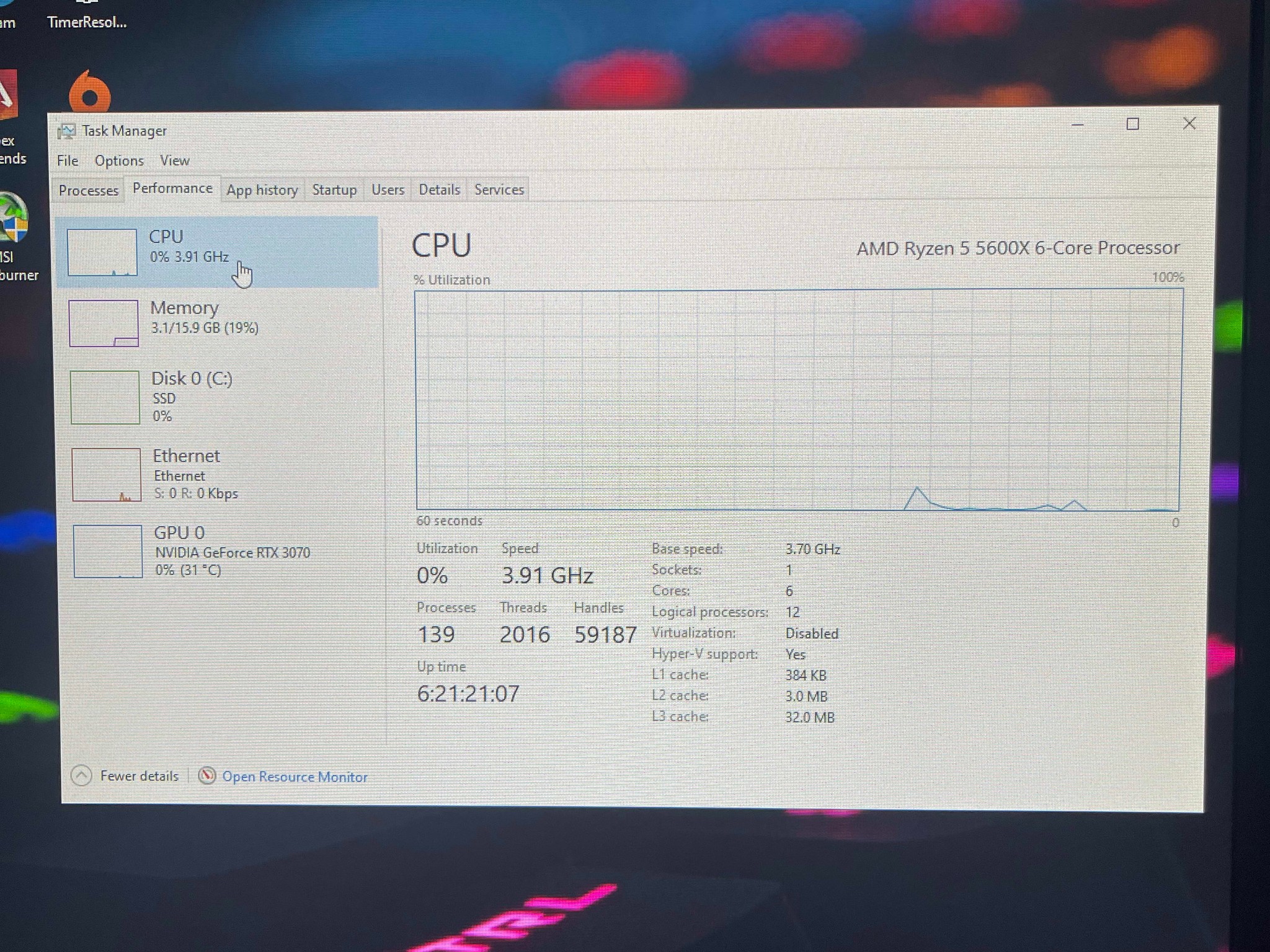 On Sale! Ryzen 5600x RTX 3070 Mini ITX Custom Build