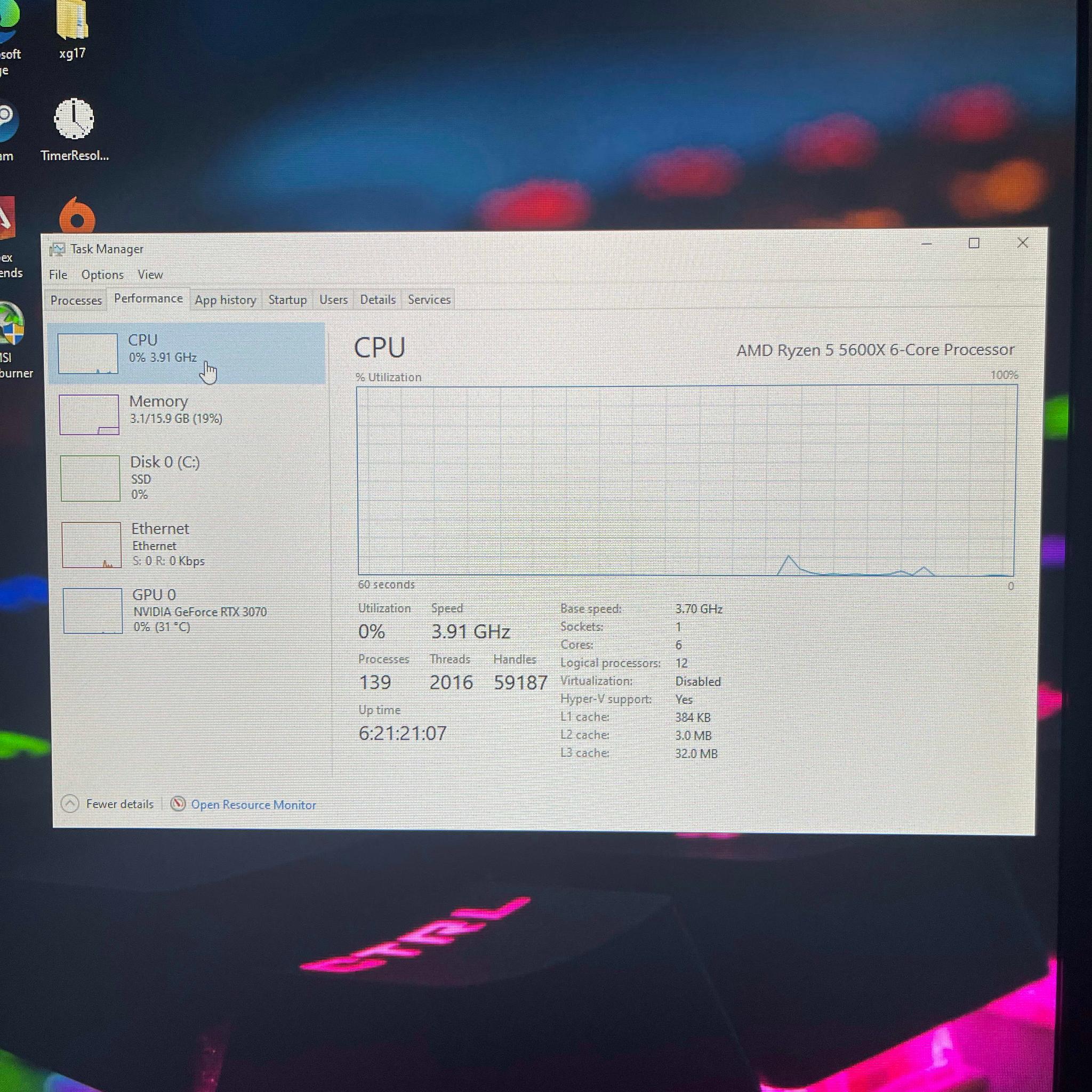 On Sale! Ryzen 5600x RTX 3070 Mini ITX Custom Build