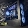 ⛈️🖤 DARK & STORMY 🖤⛈️ Ryzen 5 7600X| RX 9060XT| 16 GB RGB DDR5| 1.25 TB NVMe| 650W PSU
