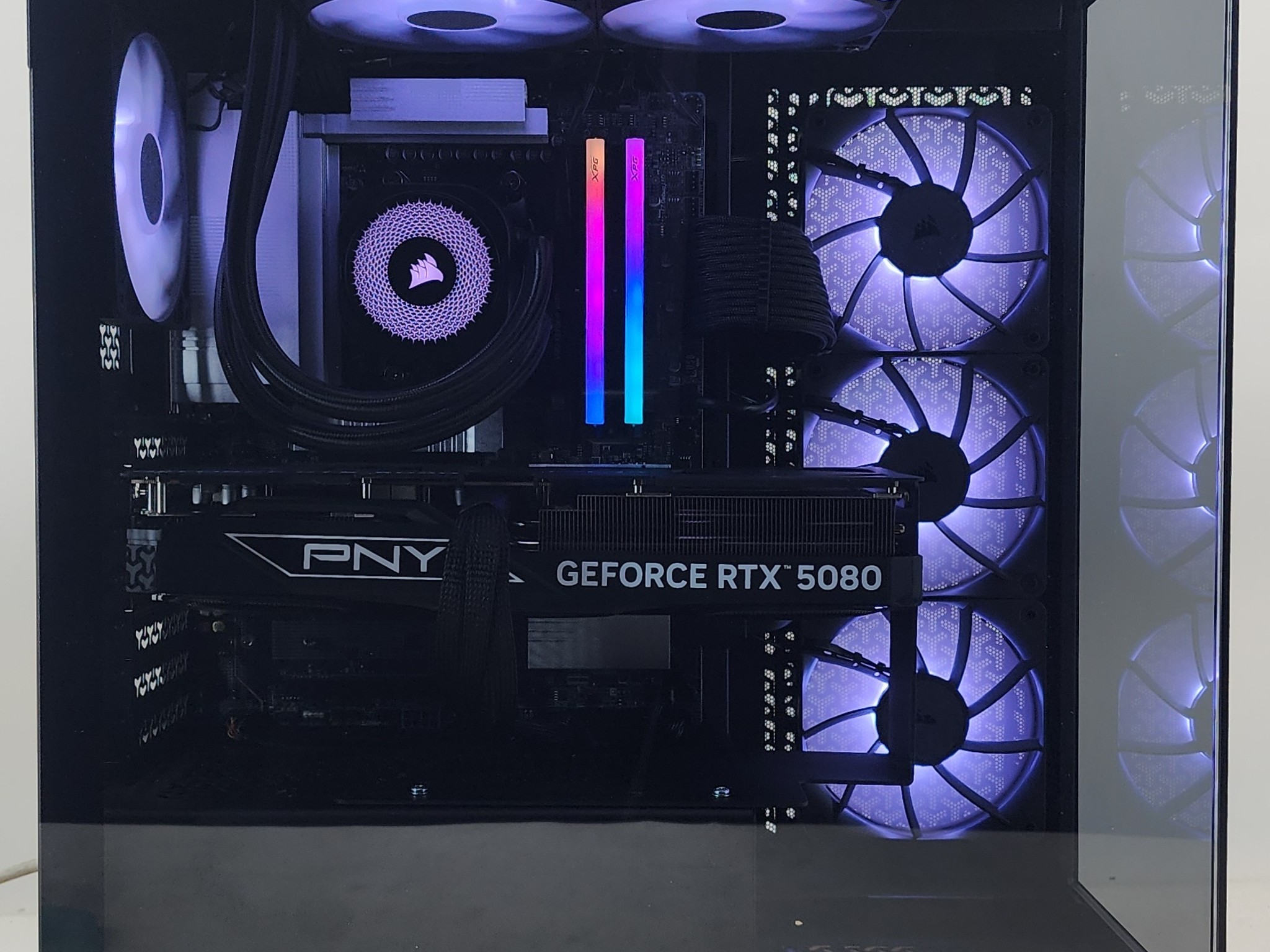 Gaming PC Ryzen 7 9800X3D 32GB RAM 1TB SSD RTX 5080 16GB Windows 11 Computer
