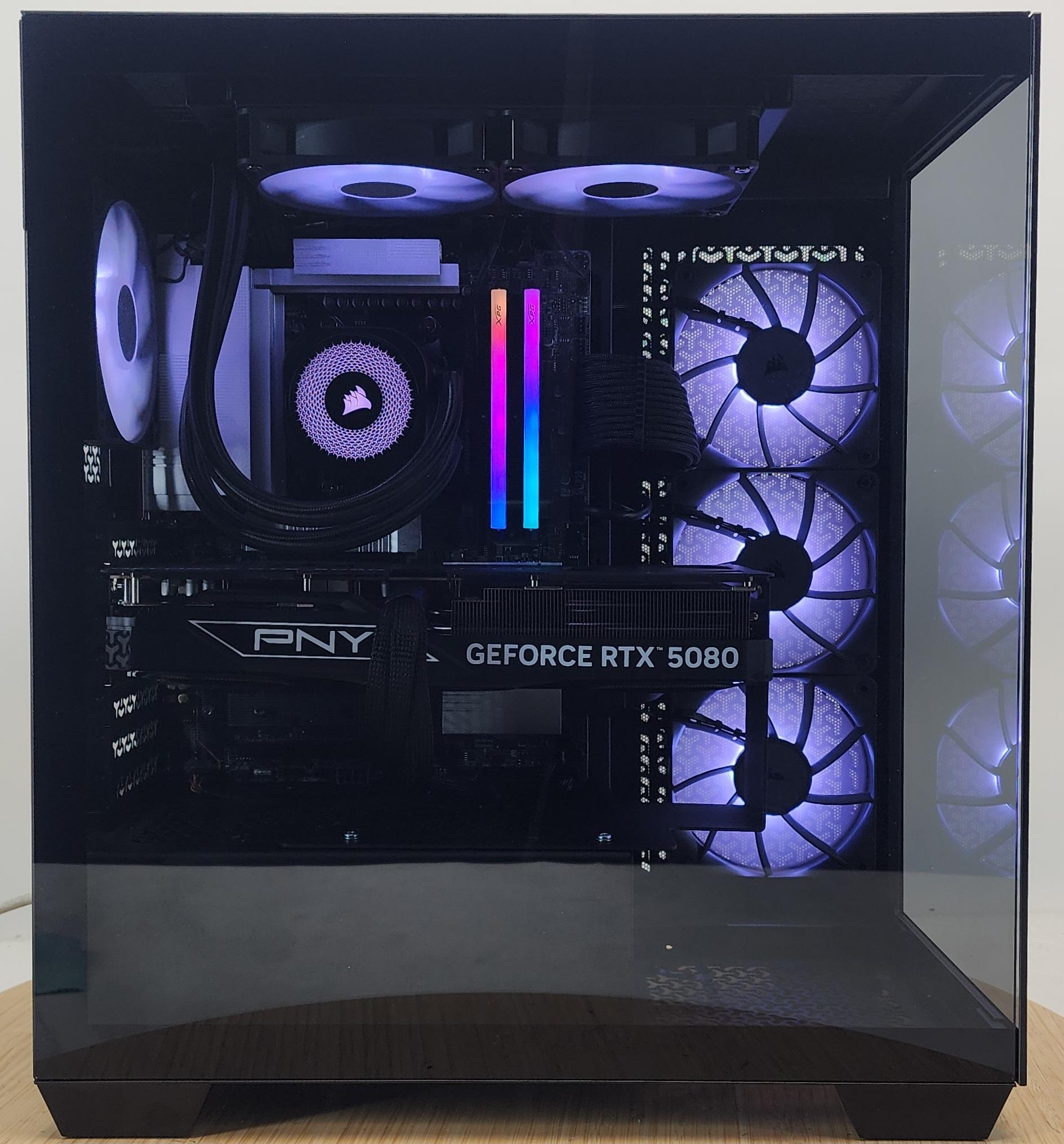 Gaming PC Ryzen 7 9800X3D 32GB RAM 1TB SSD RTX 5080 16GB Windows 11 Computer