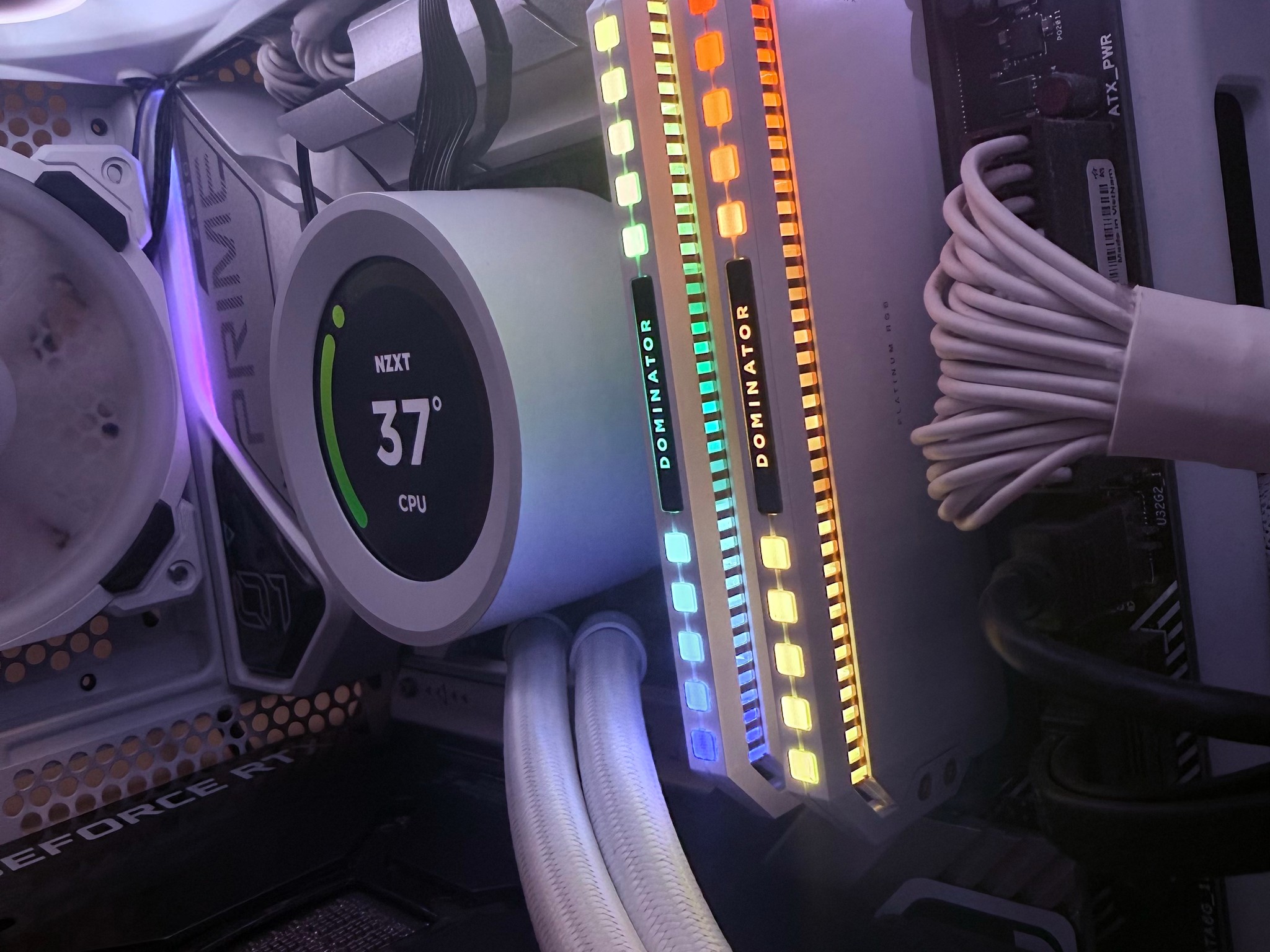 ⚪️☁️"White Dominator"☁️⚪️| 1440p/4k Gaming | RTX 3080 Ti | i9 12900k | 64gb DDR5 | 2tb SSD