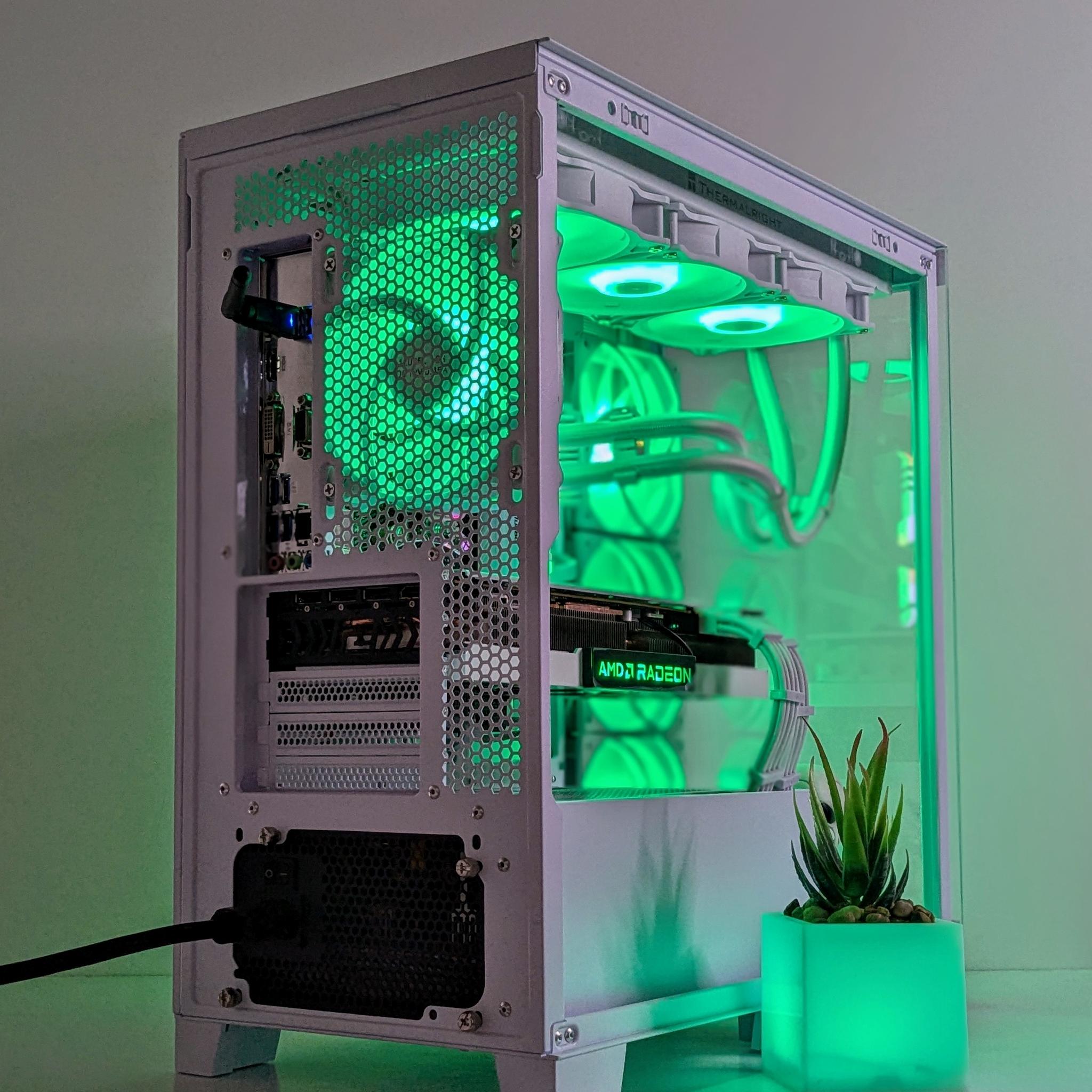 ⚪️⚫️”P0iSoN” 🗯️ (S:2/E:3.5)⚪️RX 7900GRE⚪️Ryzen 7 5700X3D⚪️ 32GB RAM⚪️2TB NVMe PCIE⚪️Windows 11 Pro