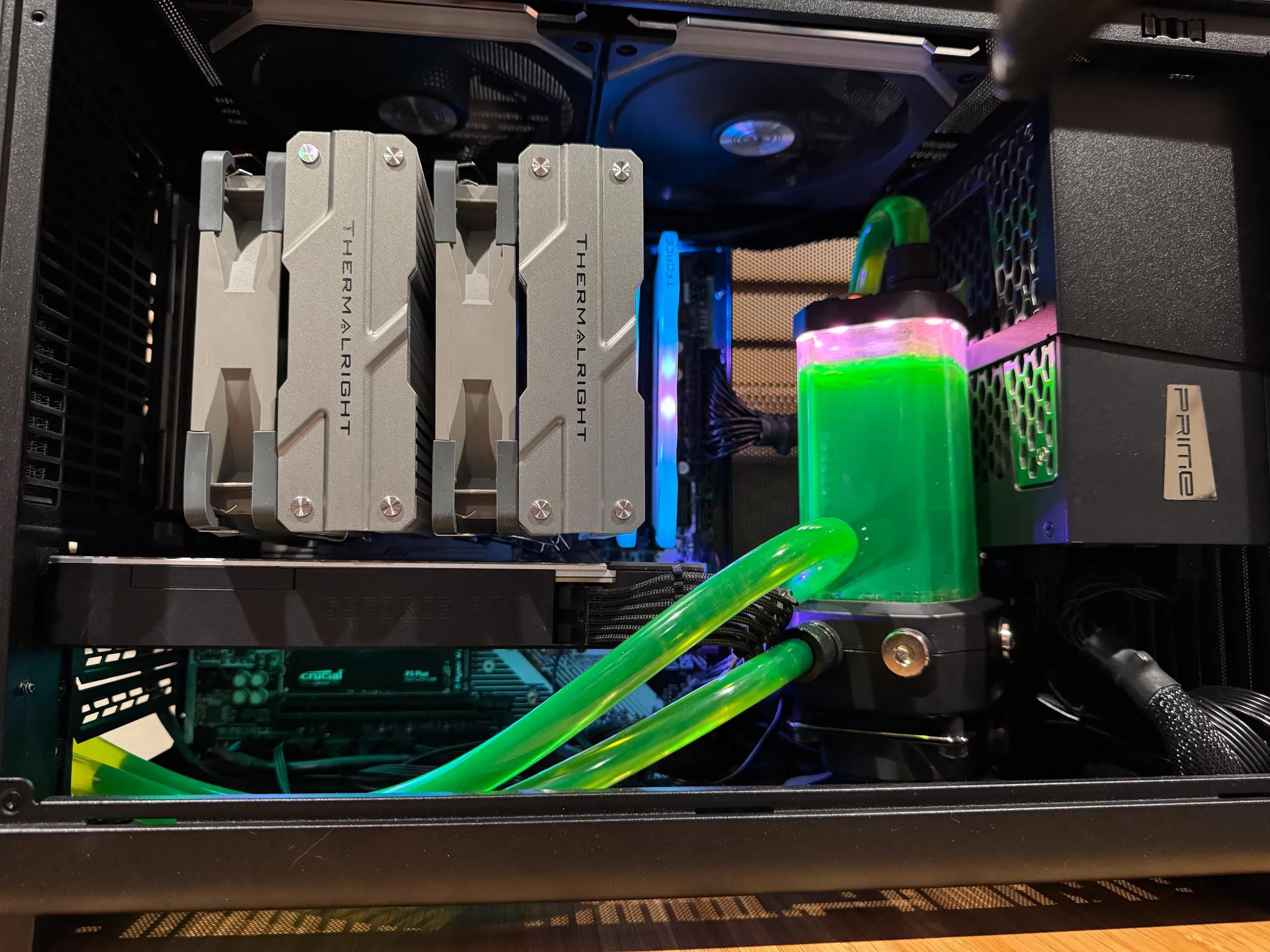 3090 FE mounted EKWB + FE Cooler (unused) + extra WB!