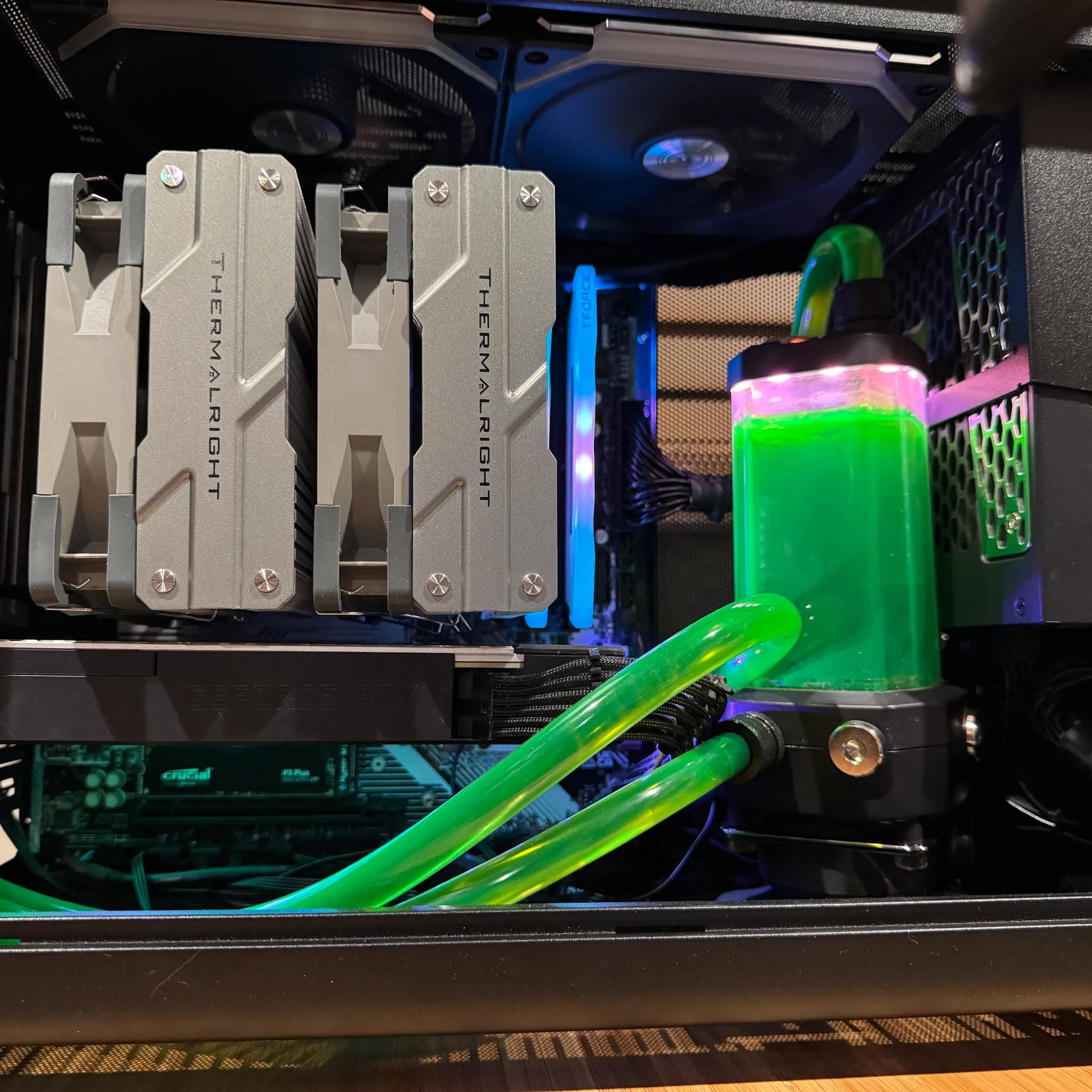 3090 FE mounted EKWB + FE Cooler (unused) + extra WB!