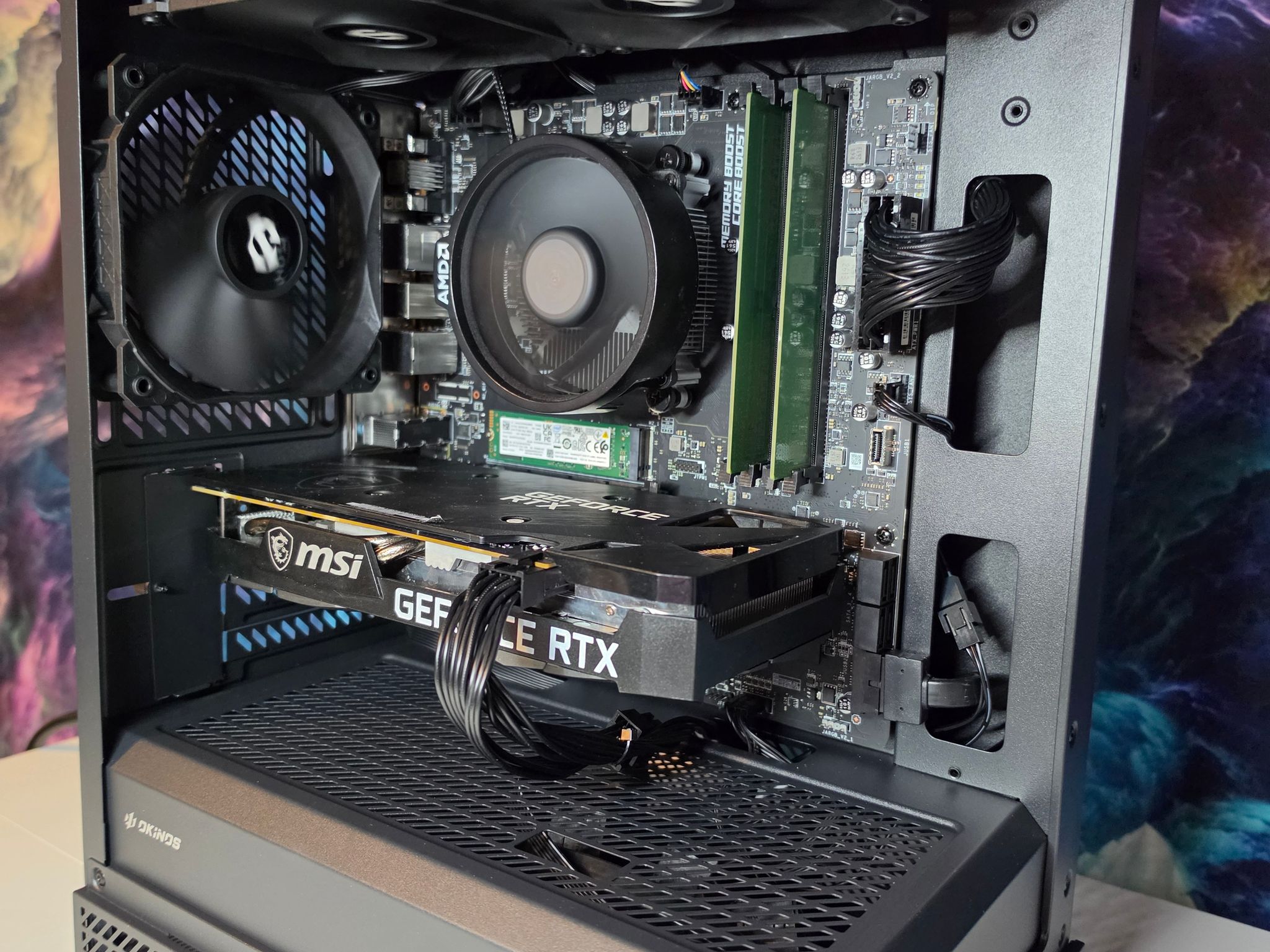 MSI RTX 3060ti 8gb + Ryzen 5500 PC Build #102
