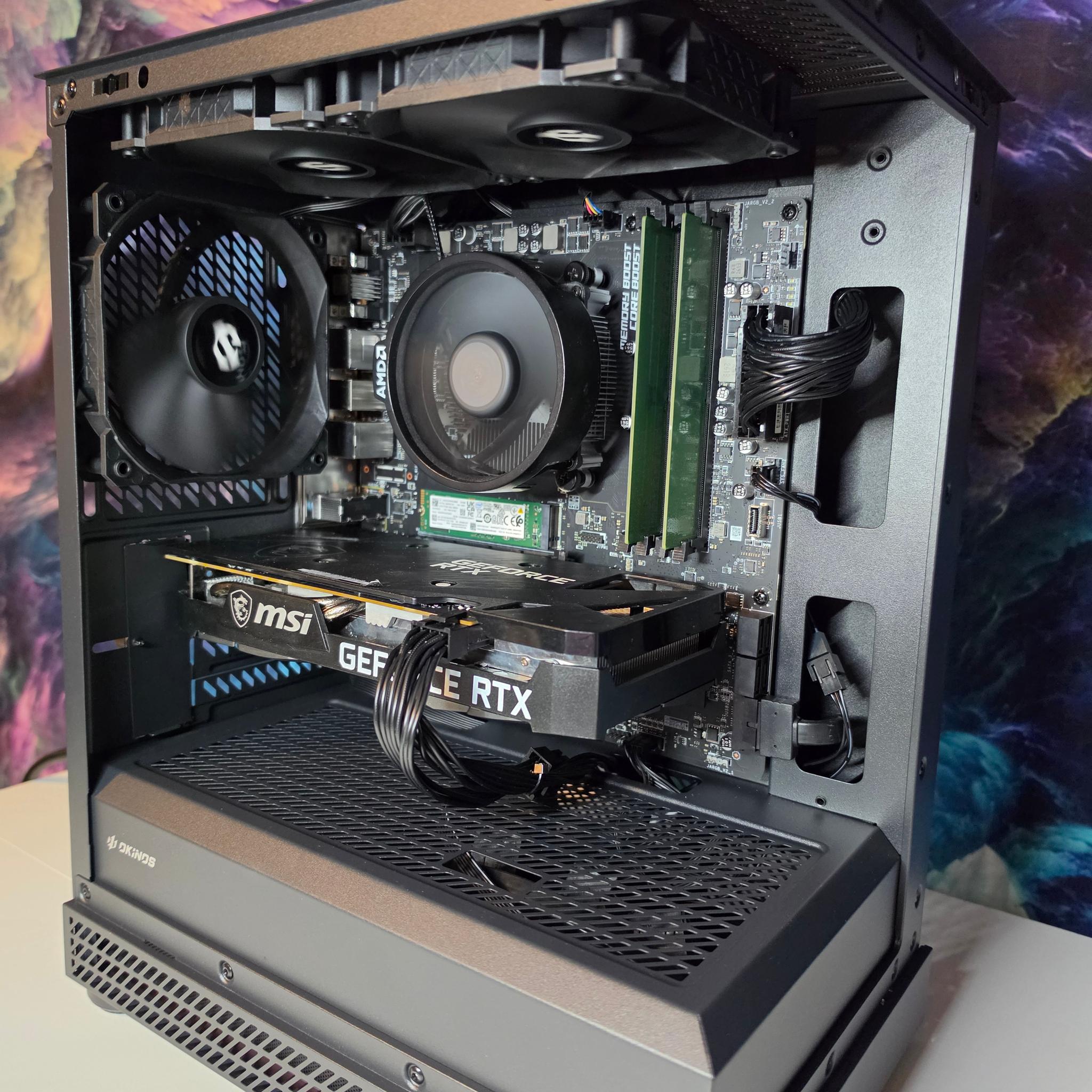 MSI RTX 3060ti 8gb + Ryzen 5500 PC Build #102