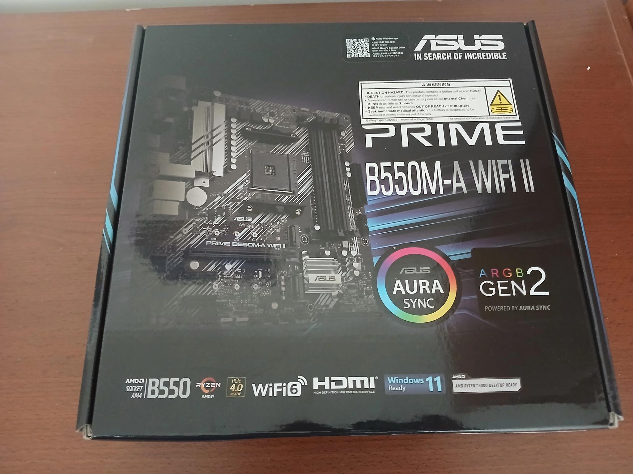 ASUS PRIME B550M-A WIFI II
