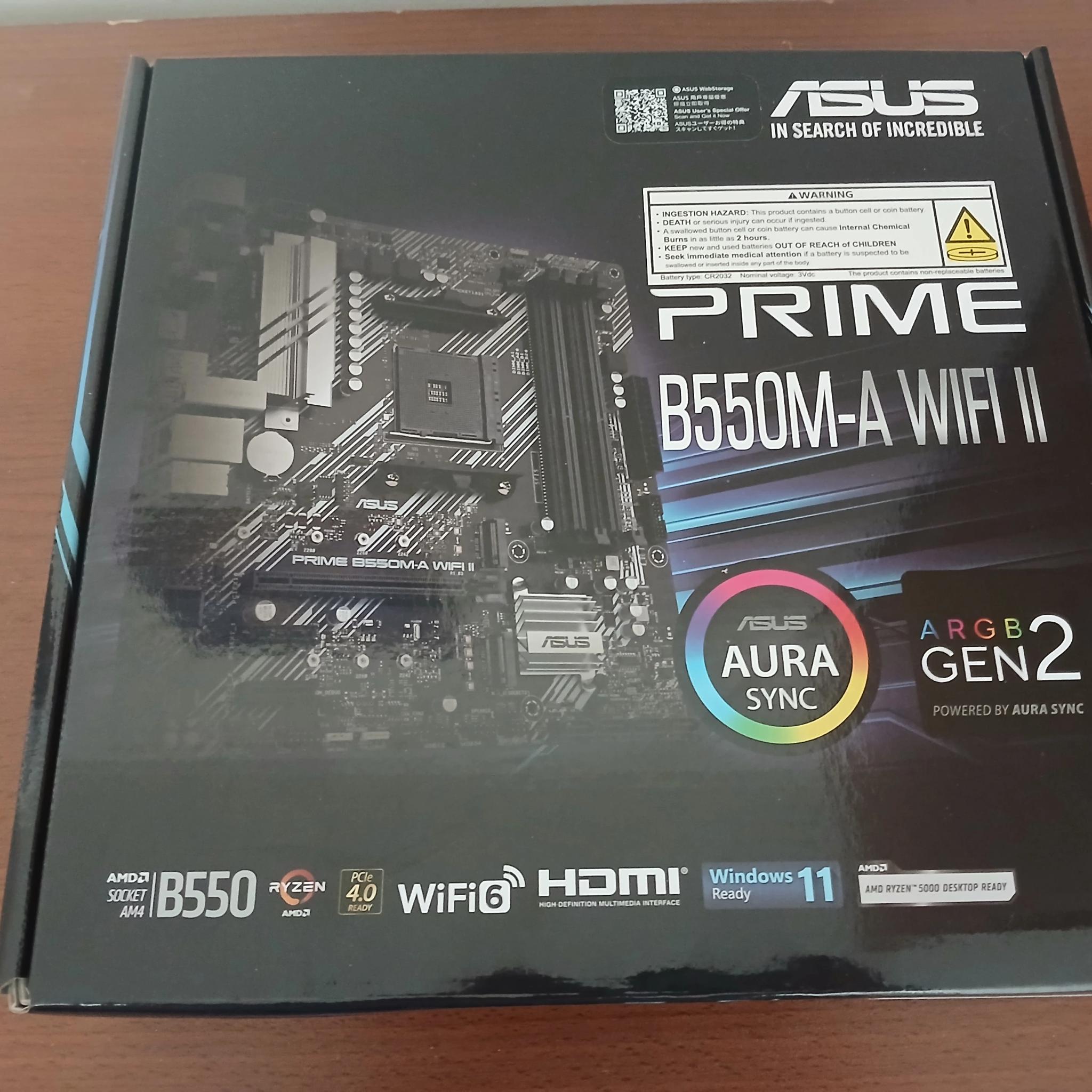 ASUS PRIME B550M-A WIFI II