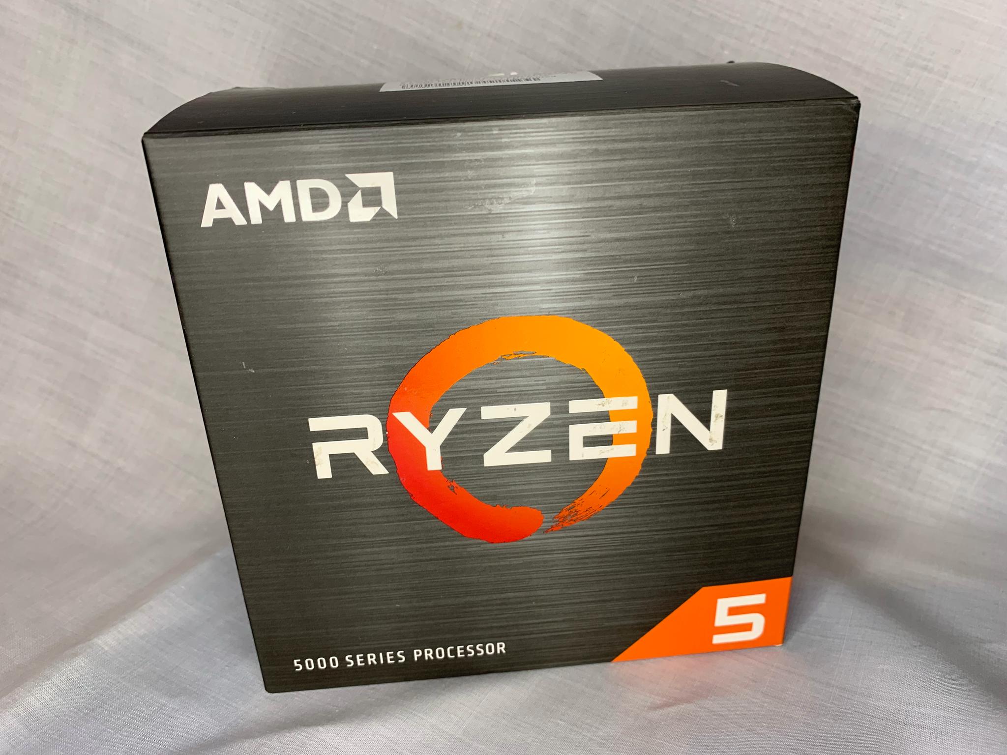 AMD Ryzen 5 5600X 6-Core 12-Thread AM4 CPU w/ Stock Cooler