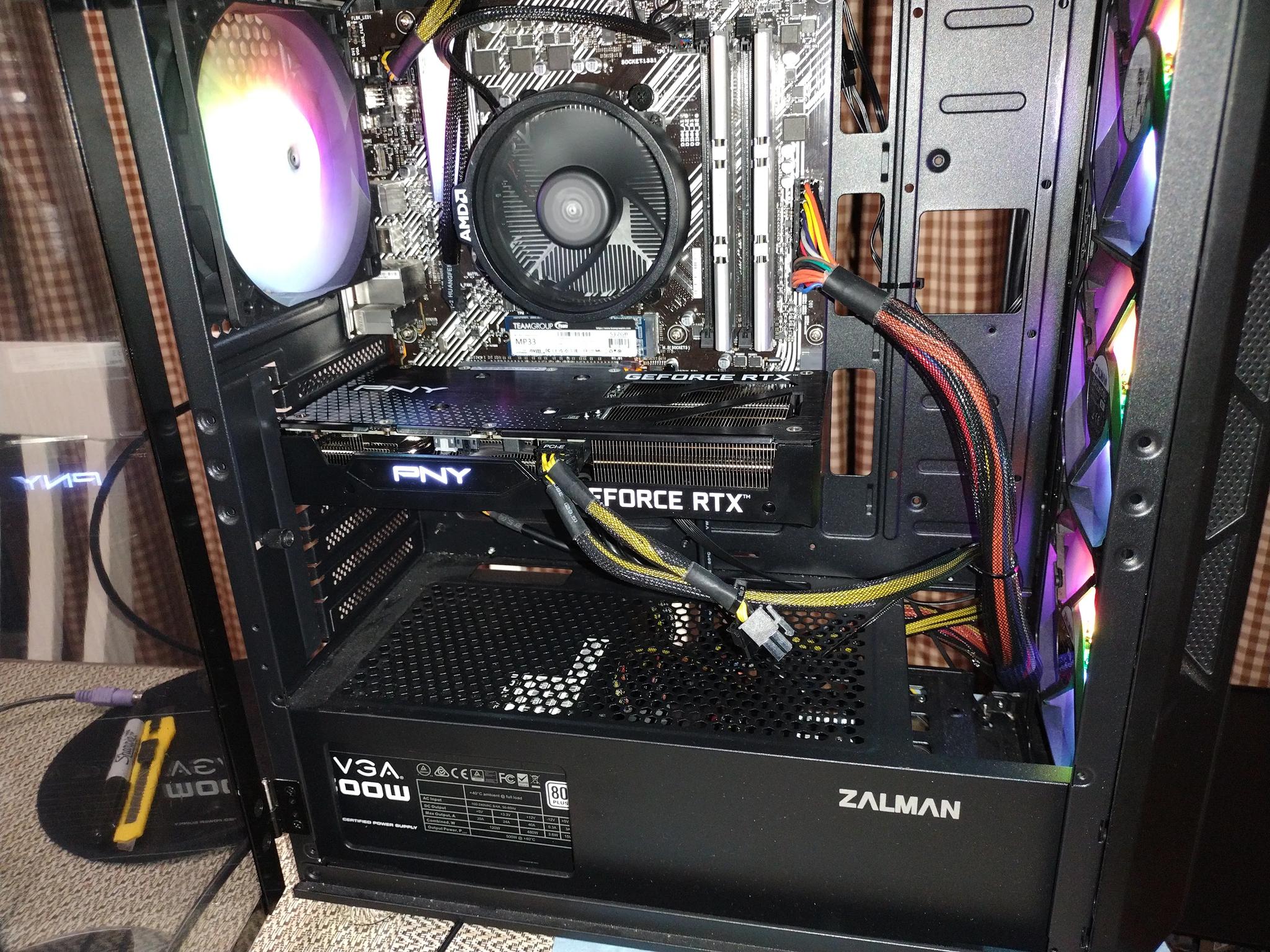 (#01) Ryzen 5 5600g/RTX 3060 12GB