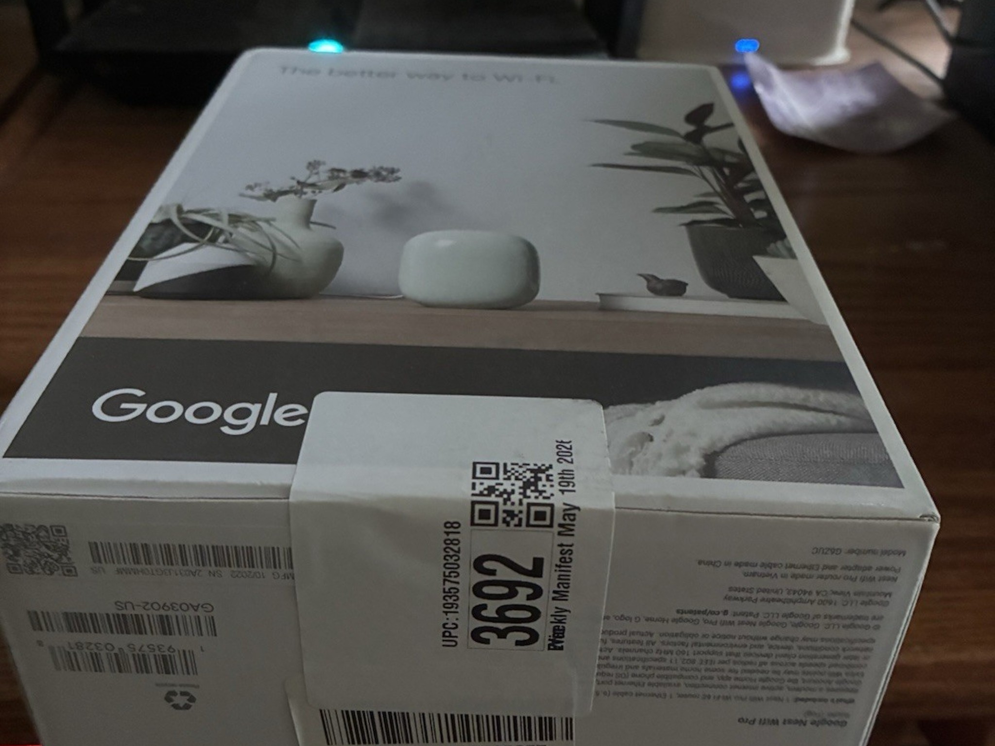 Google Nest Pro WiFi 6E Router