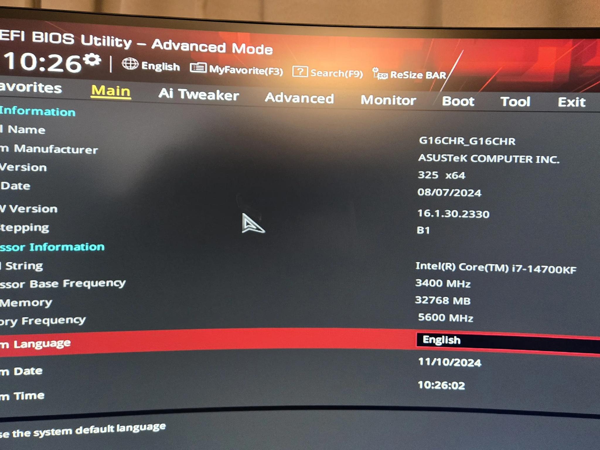 * CYBER SPECIAL* ASUS ROG i7-14700KF 32GB Memory RTX 4070 SUPER 2TB SSD