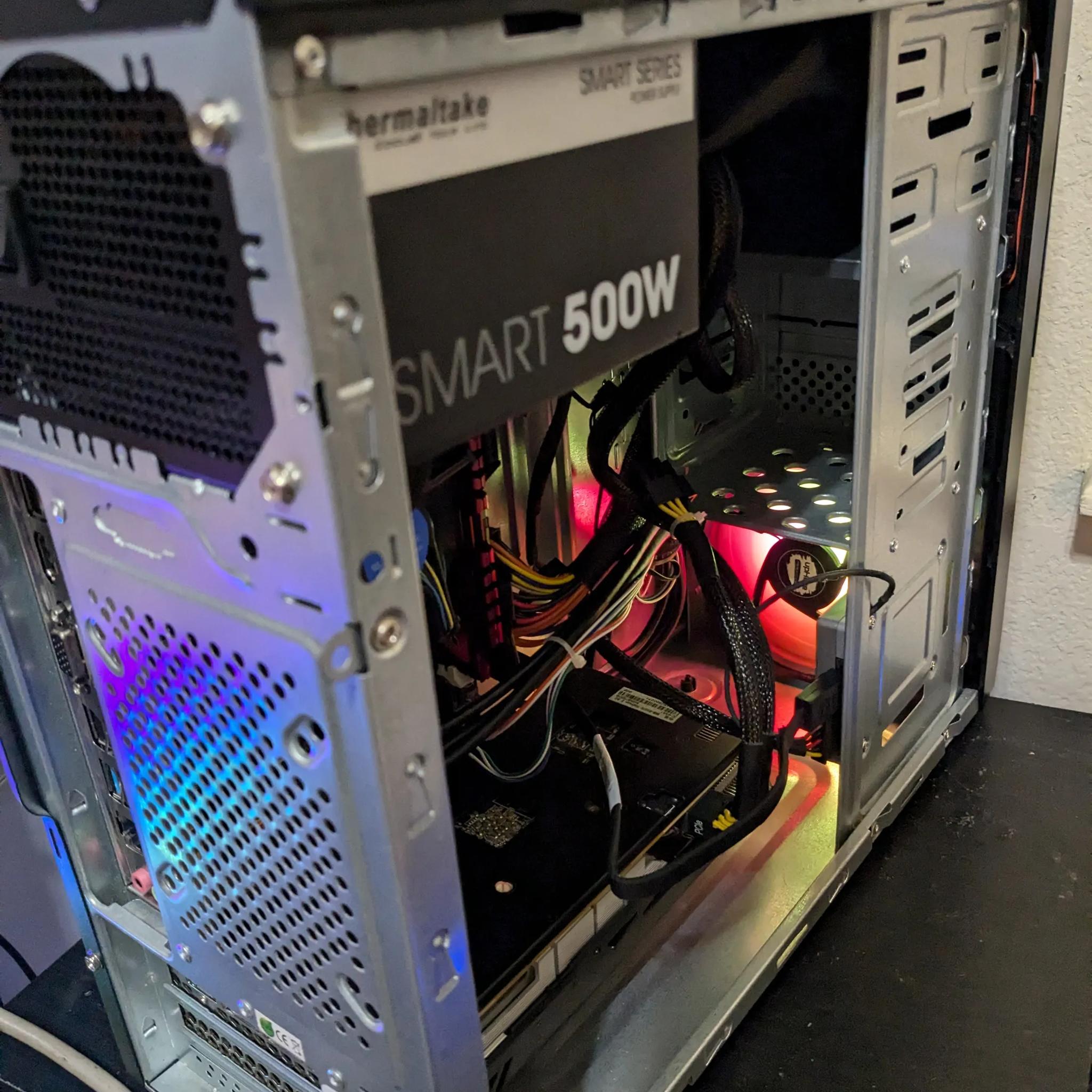 FREE SHIP ~ Xeon 1231v3 (same as i7-4770), 16GB RAM, RX 570 8GB, 400GB SSD, Win10, Subtle RGB