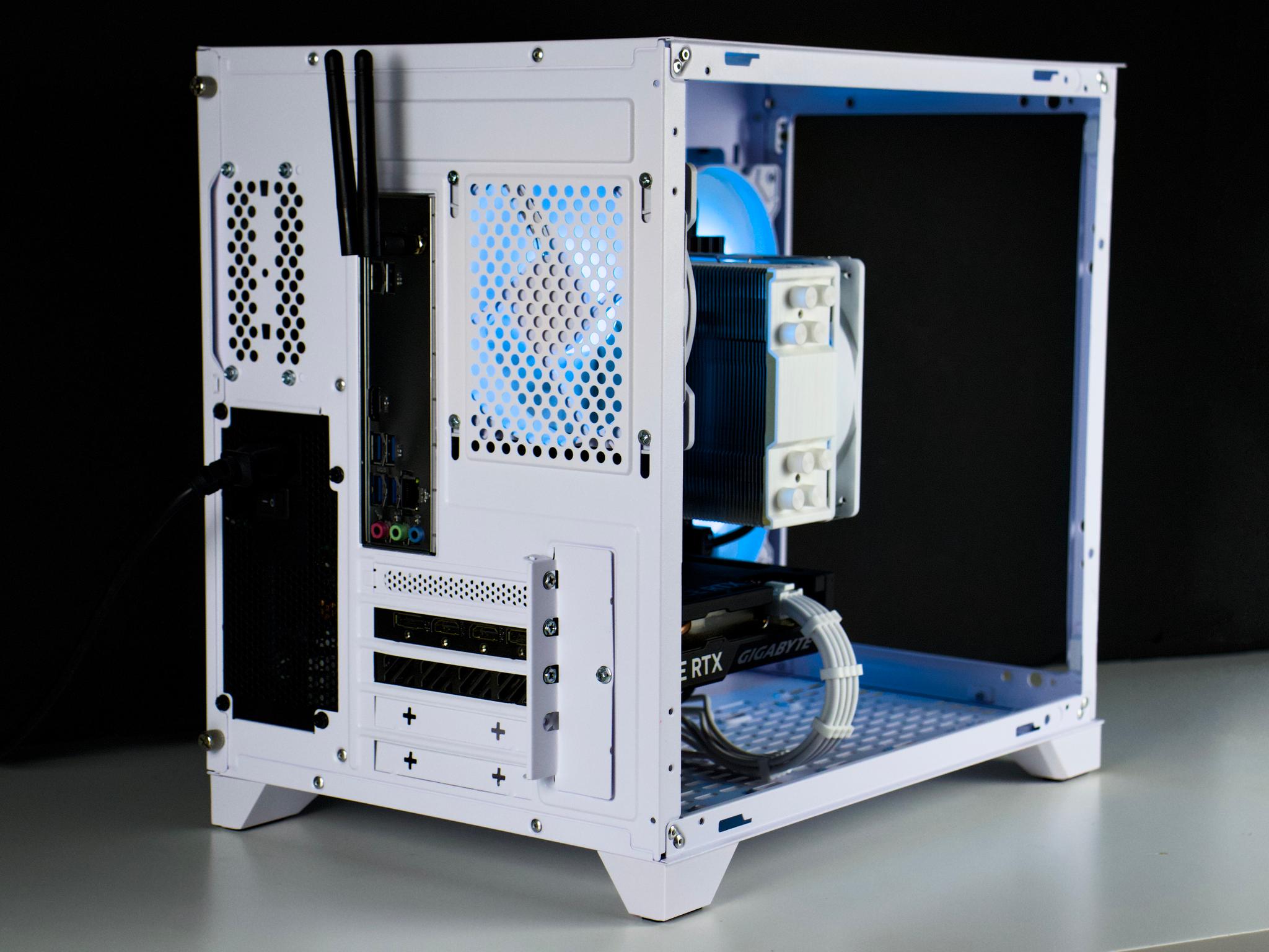 🧊❄️🧊 White Gaming PC – RTX 4060 , Ryzen 5 3600, 32GB RAM, 1TB SSD - WiFi, BlueTooth 🧊❄️🧊