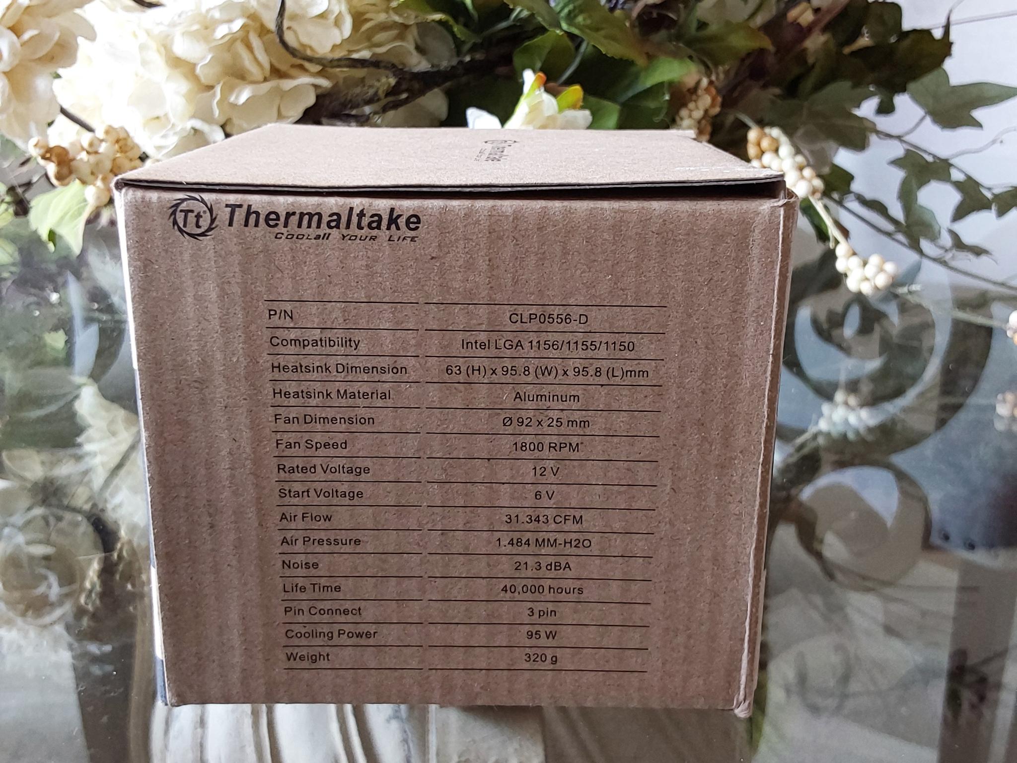 NEW Thermaltake Gravity i2 92mm Aluminum Extrusion CPU Cooling Fan for Intel LGA 1156/1155/1150/1151