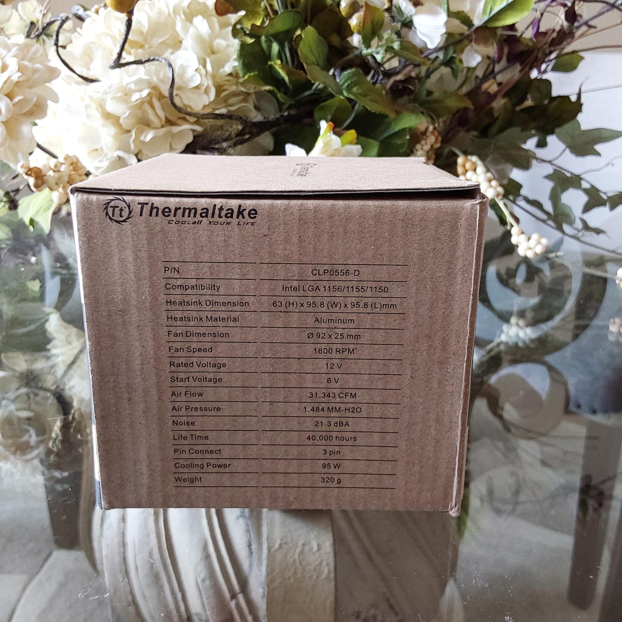 NEW Thermaltake Gravity i2 92mm Aluminum Extrusion CPU Cooling Fan for Intel LGA 1156/1155/1150/1151