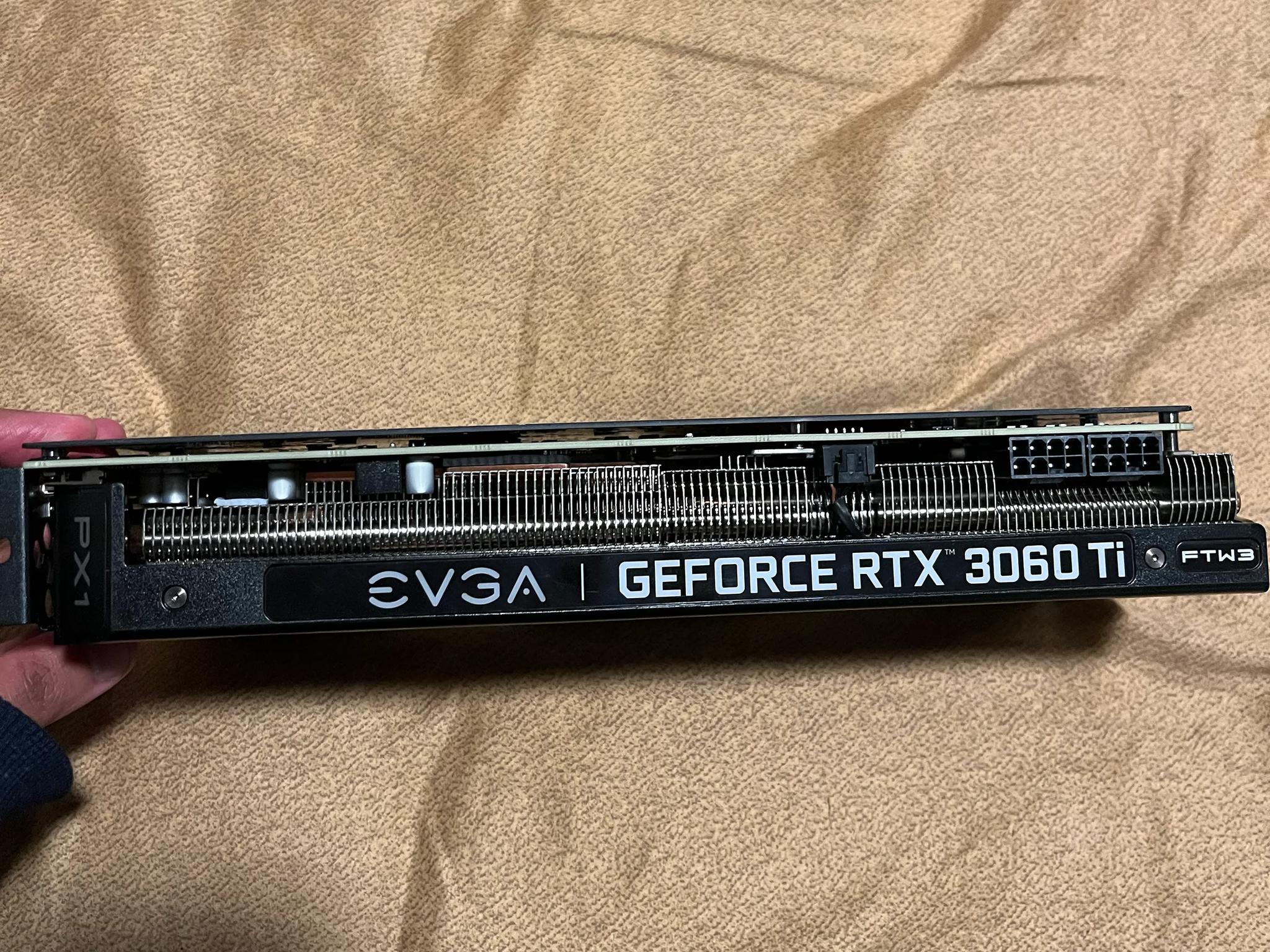 EVGA Nvidia RTX 3060 Ti FTW3 (With Active Warranty)
