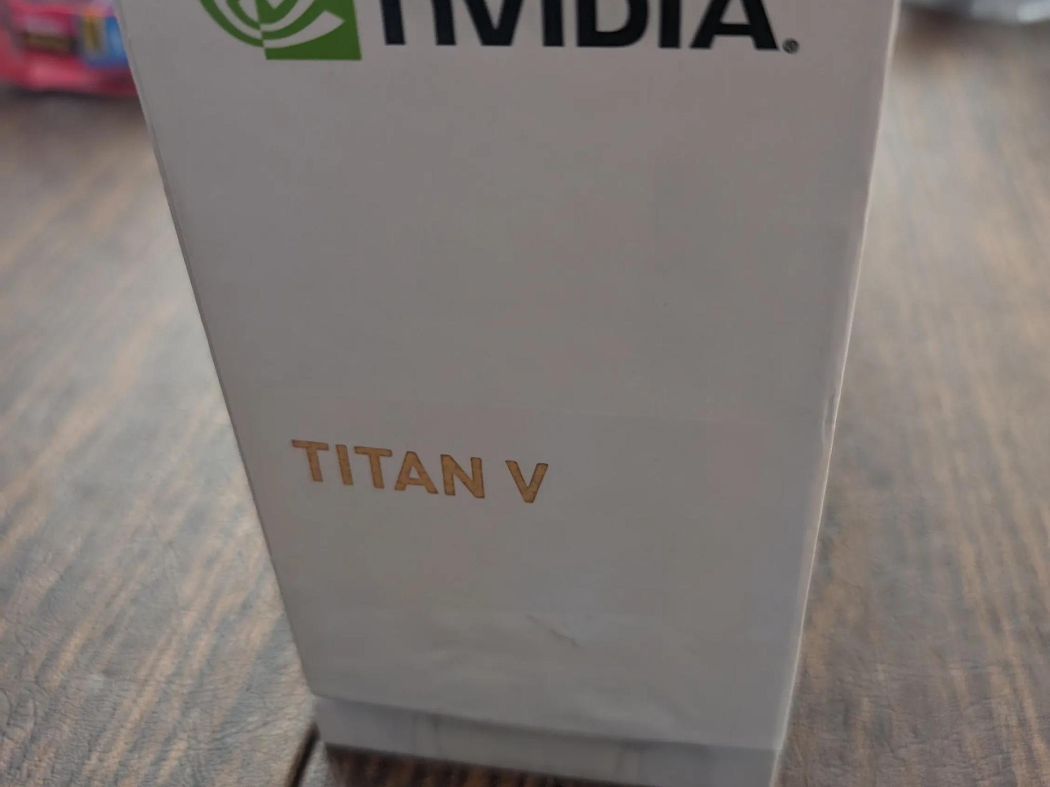 NVIDIA TITAN V Volta 12GB HBM2 GPU Video/Graphics Card