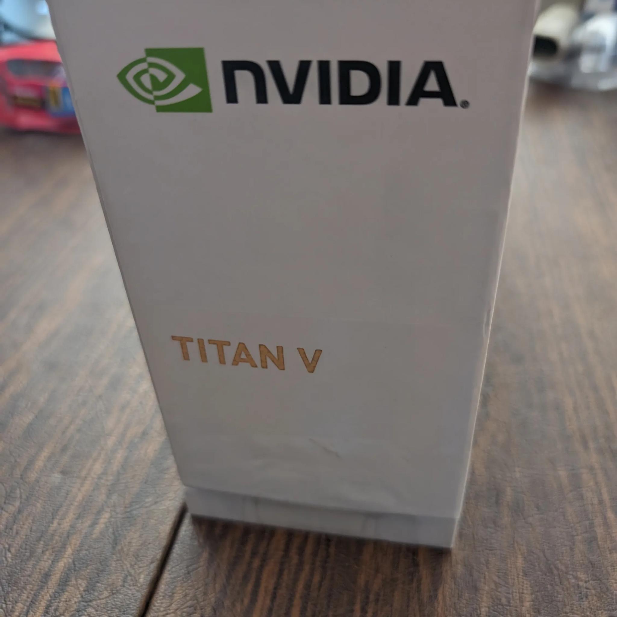 NVIDIA TITAN V Volta 12GB HBM2 GPU Video/Graphics Card