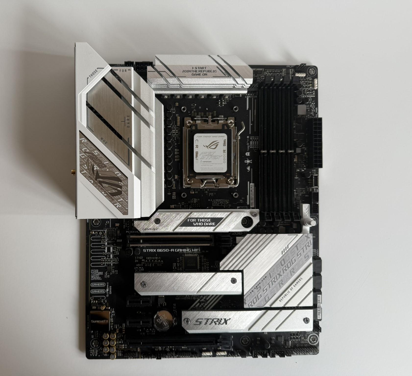 ASUS ROG Strix B650-A Gaming Wi-Fi DDR5 Socket AM5 AMD ATX Gaming Motherboard